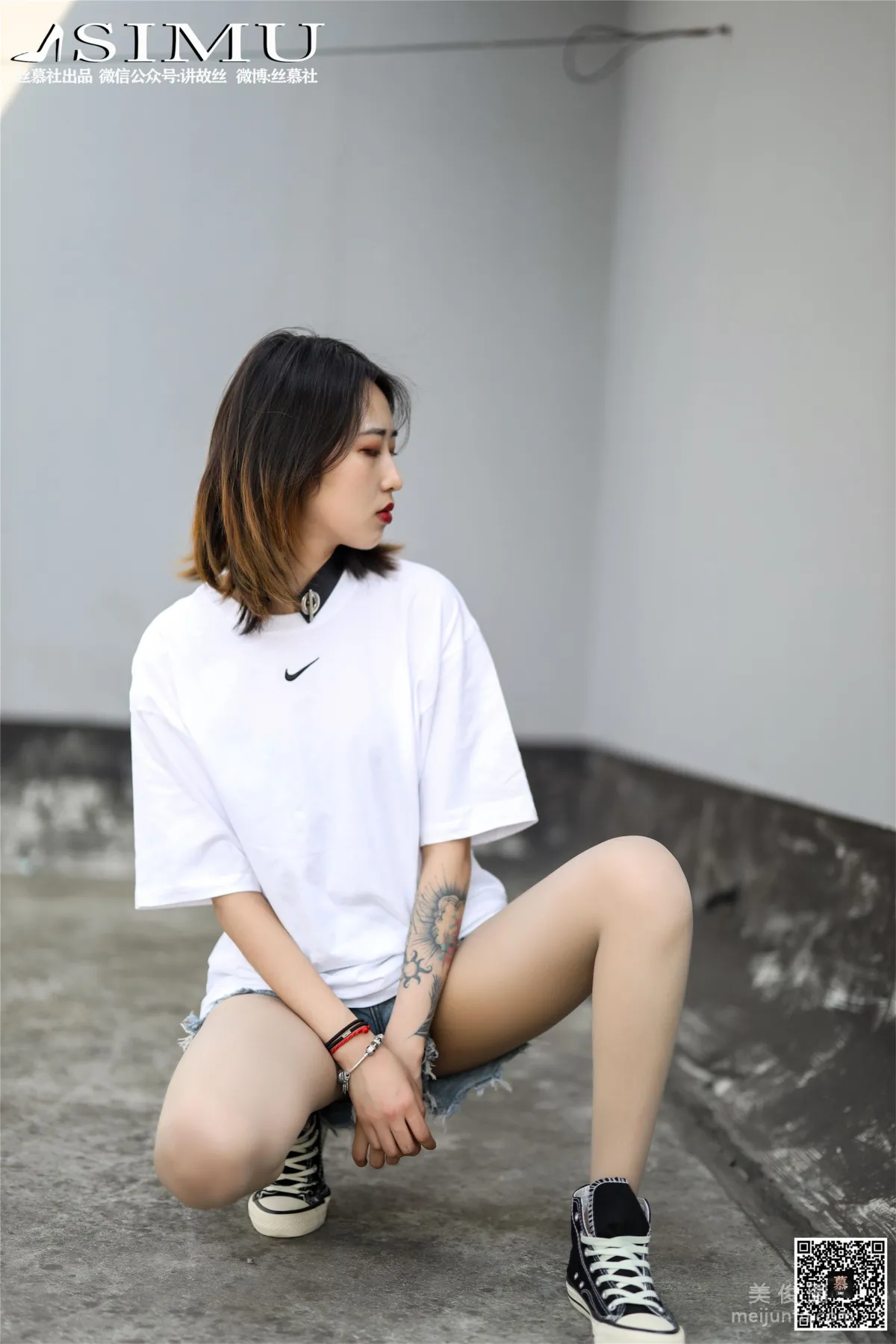 [SiMu] SM250 Tian Tian Yi Yuan New Model, Tattooed Cool Girl photo 45