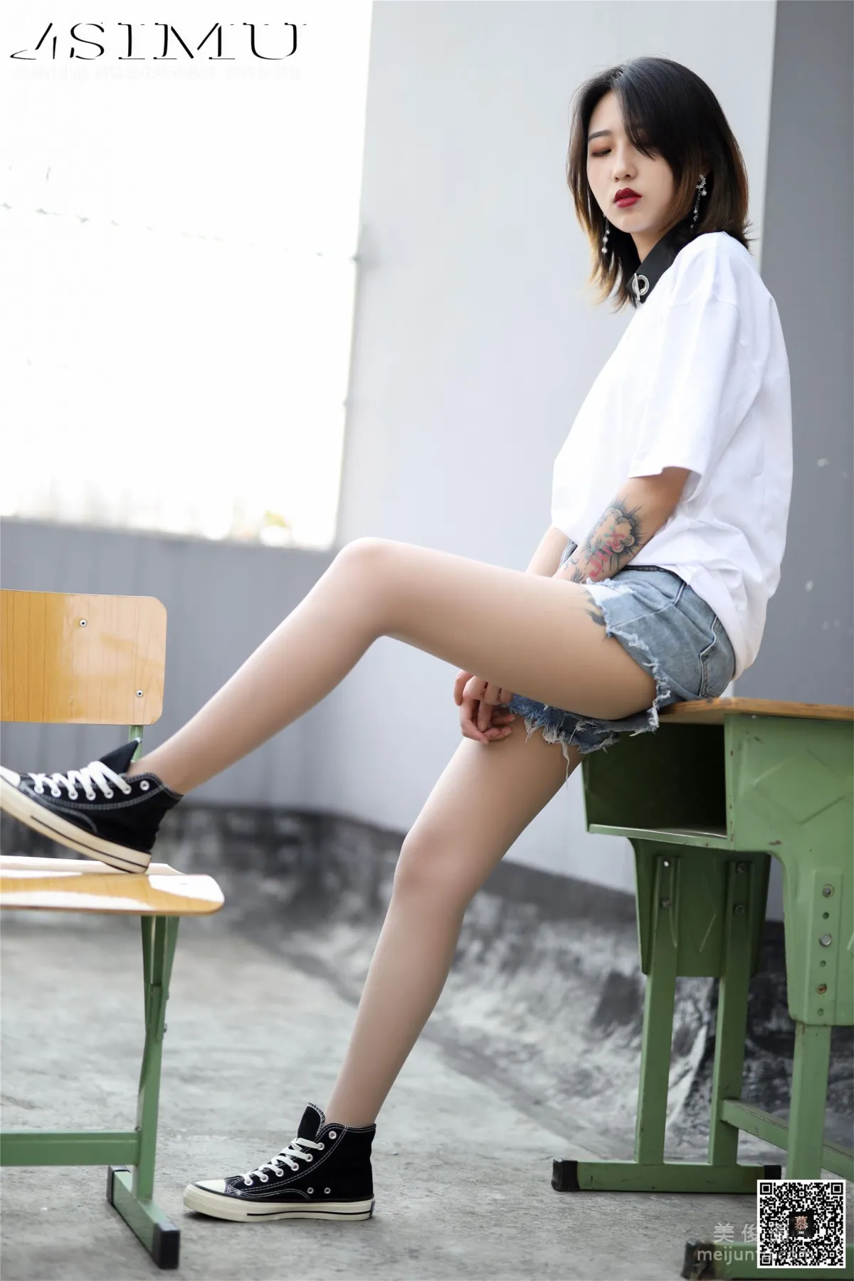 [SiMu] SM250 Tian Tian Yi Yuan New Model, Tattooed Cool Girl photo 6