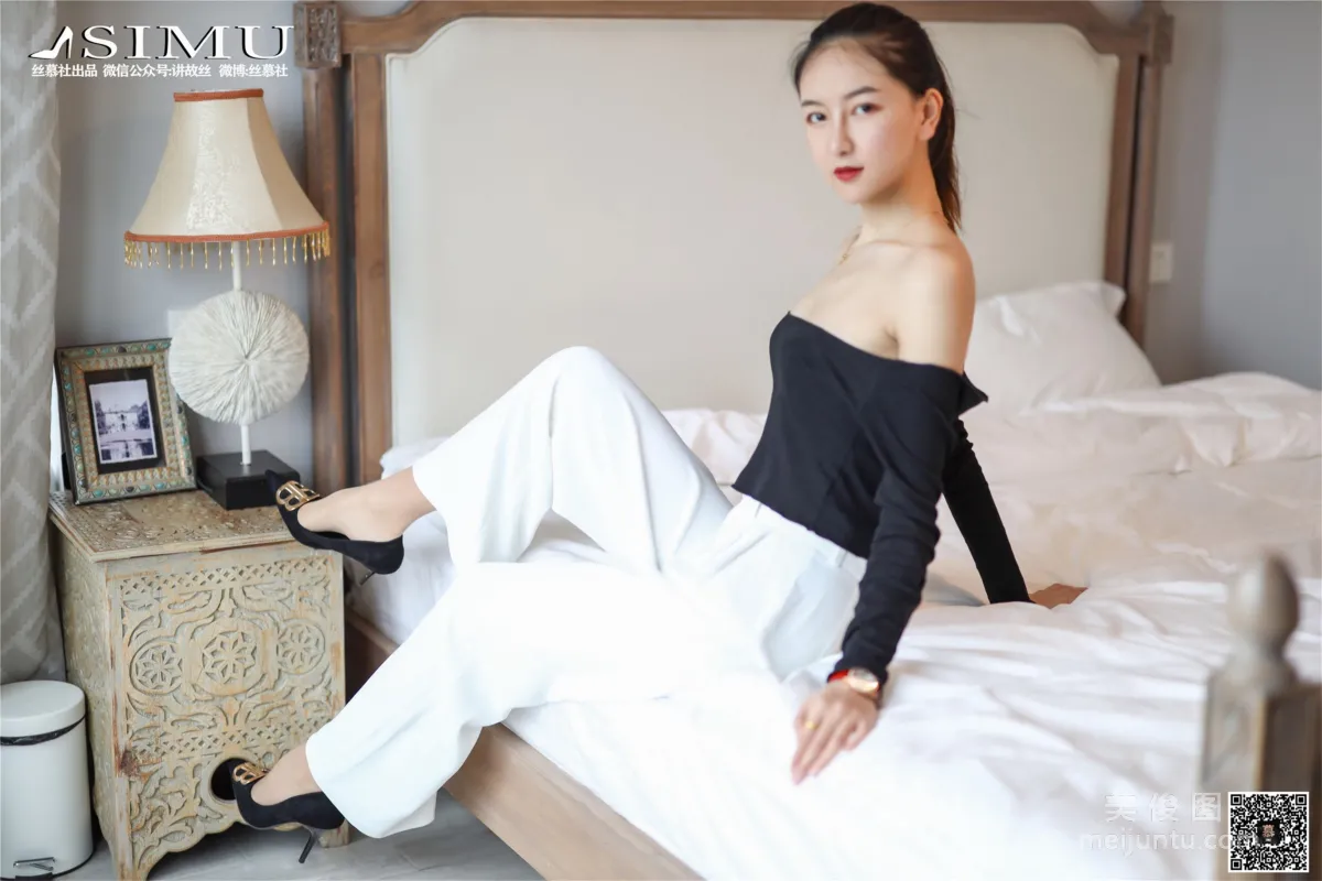 [丝慕] SM225 天天一元 茗茗《裙装还是裤里丝》24