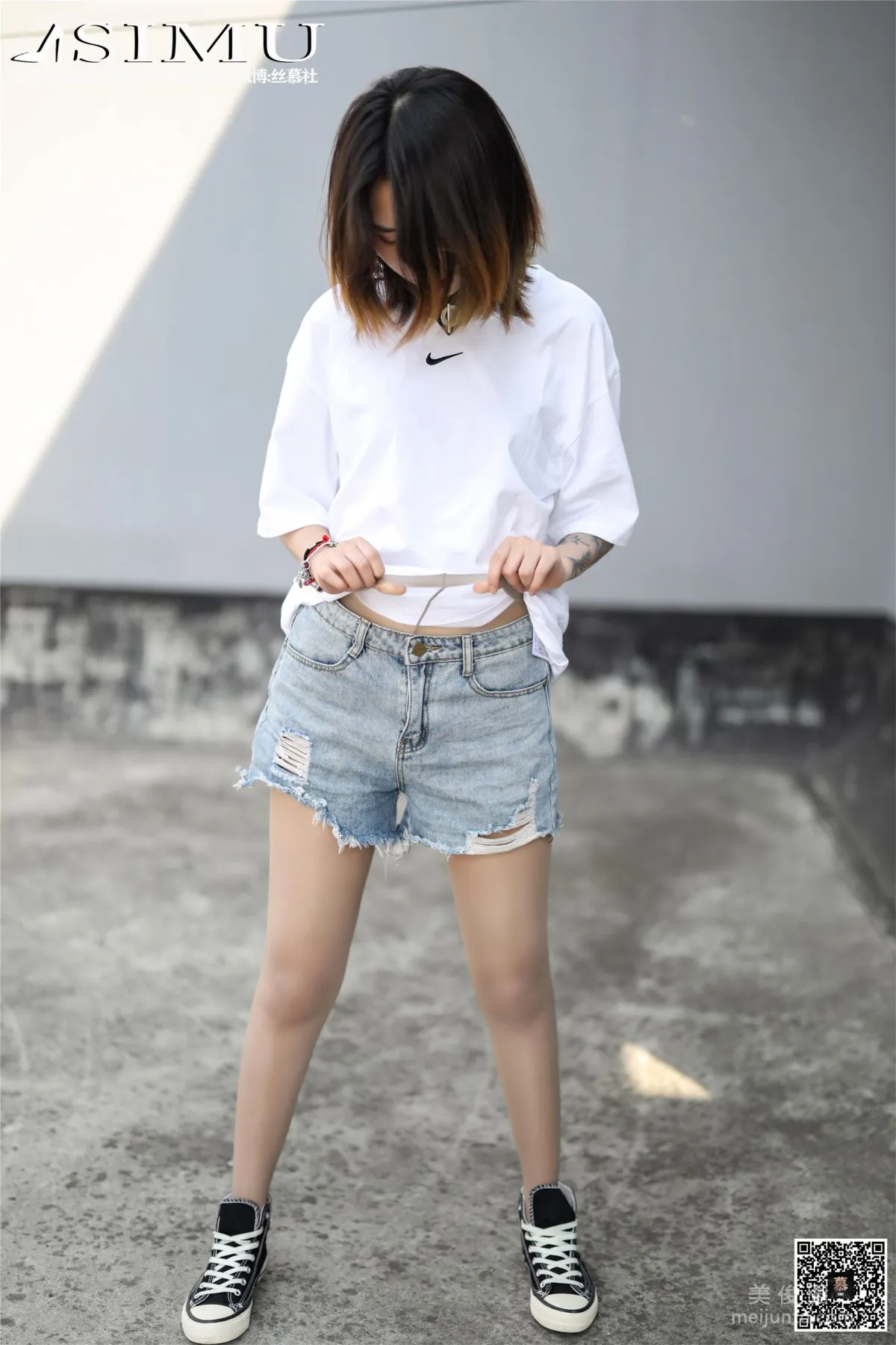 [SiMu] SM250 Tian Tian Yi Yuan New Model, Tattooed Cool Girl photo 36