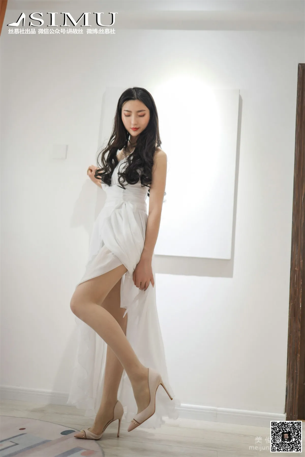 [SiMu] SM235 Tian Tian Yi Yuan Jia Jia 'The Bright Moon Kisses the White Veil' photo 29