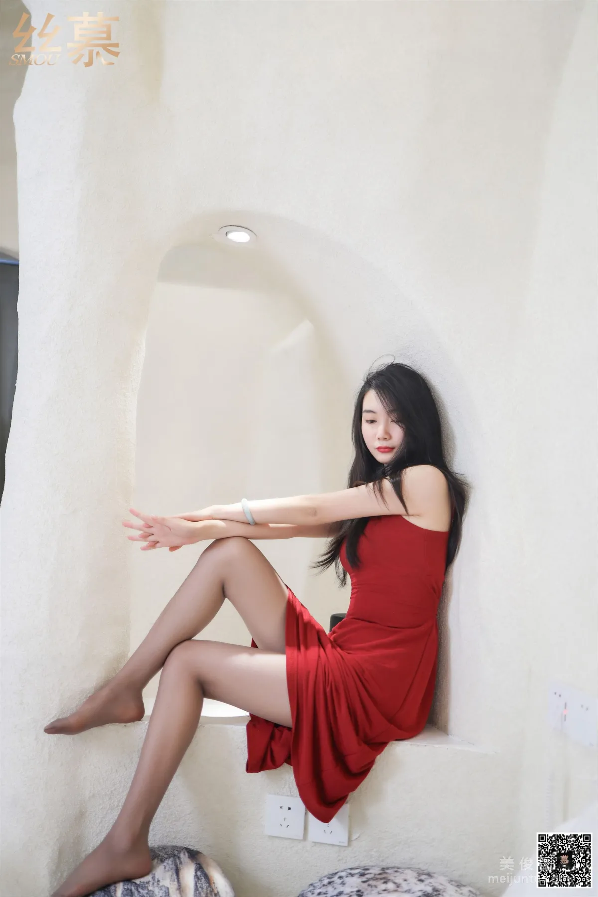 [丝慕] SM261 天天一元 可儿《高贵的红裙惹人温柔》70