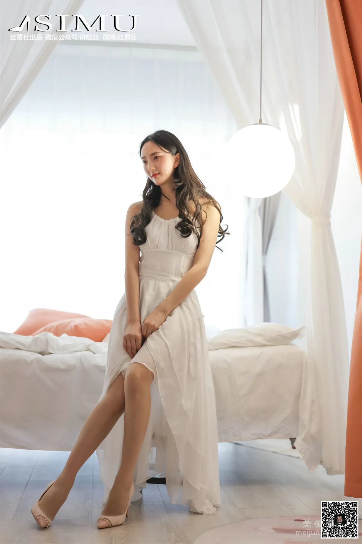 [SiMu] SM235 Tian Tian Yi Yuan Jia Jia 'The Bright Moon Kisses the White Veil' photo 37