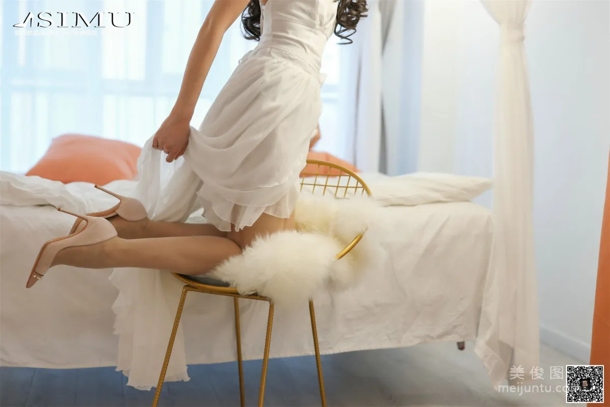 [SiMu] SM235 Tian Tian Yi Yuan Jia Jia 'The Bright Moon Kisses the White Veil' photo 61