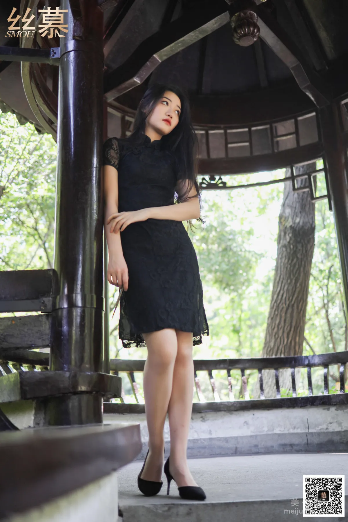 [SiMu] SM310 Tiantian Yiyuan Shuang Shuang - Strolling in the Park photo 35