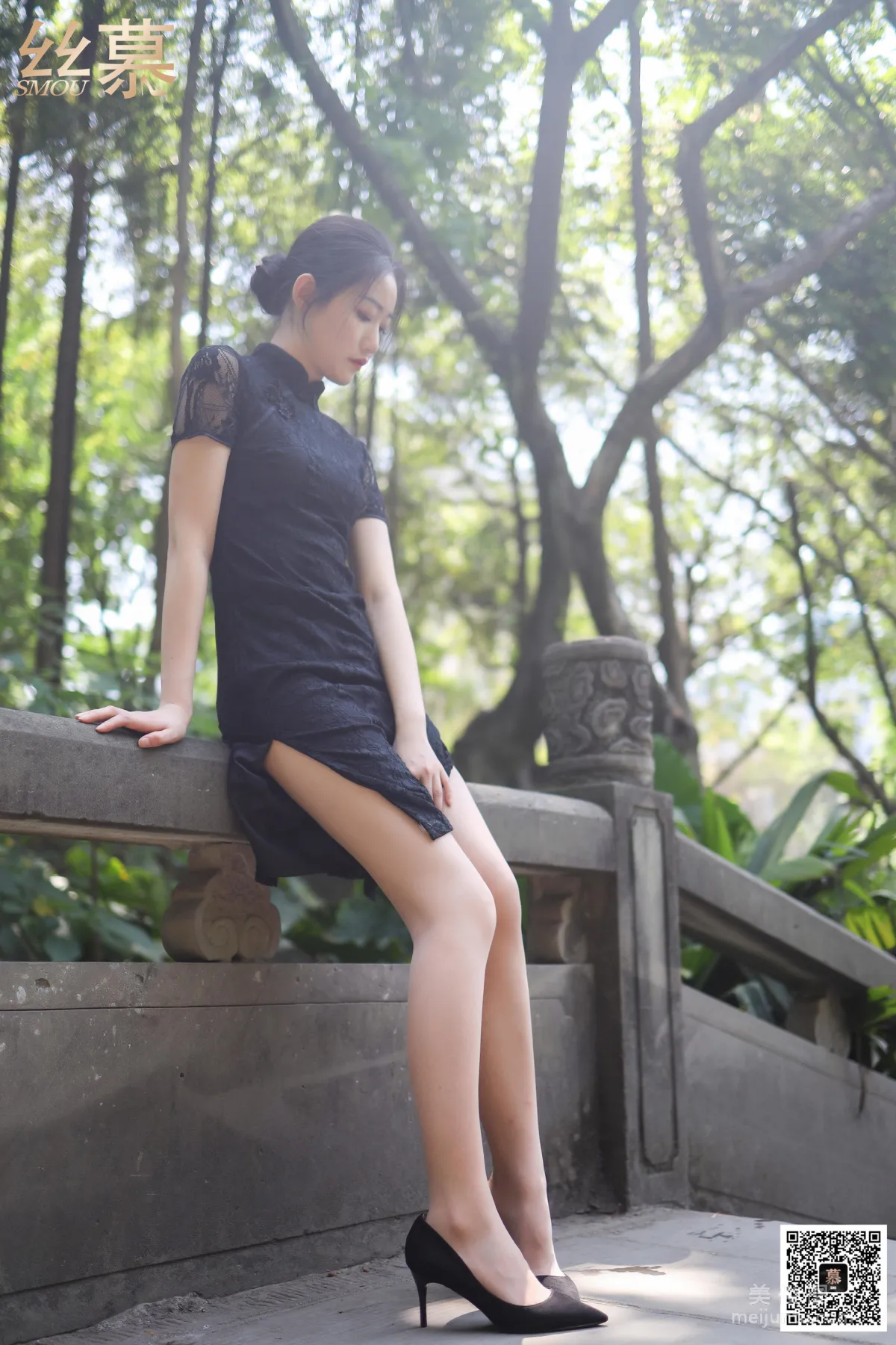 [SiMu] SM310 Tiantian Yiyuan Shuang Shuang - Strolling in the Park photo 7
