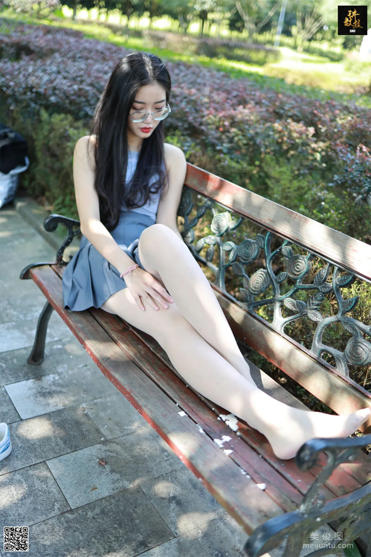 [SiMu] Close-Up Collection TX003 Shuang Shuang Campus Little Stockings Girl photo 18