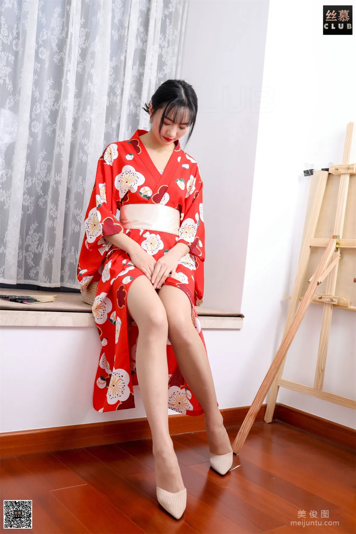 [丝慕] 特写集TX010 佳佳 《和服》56