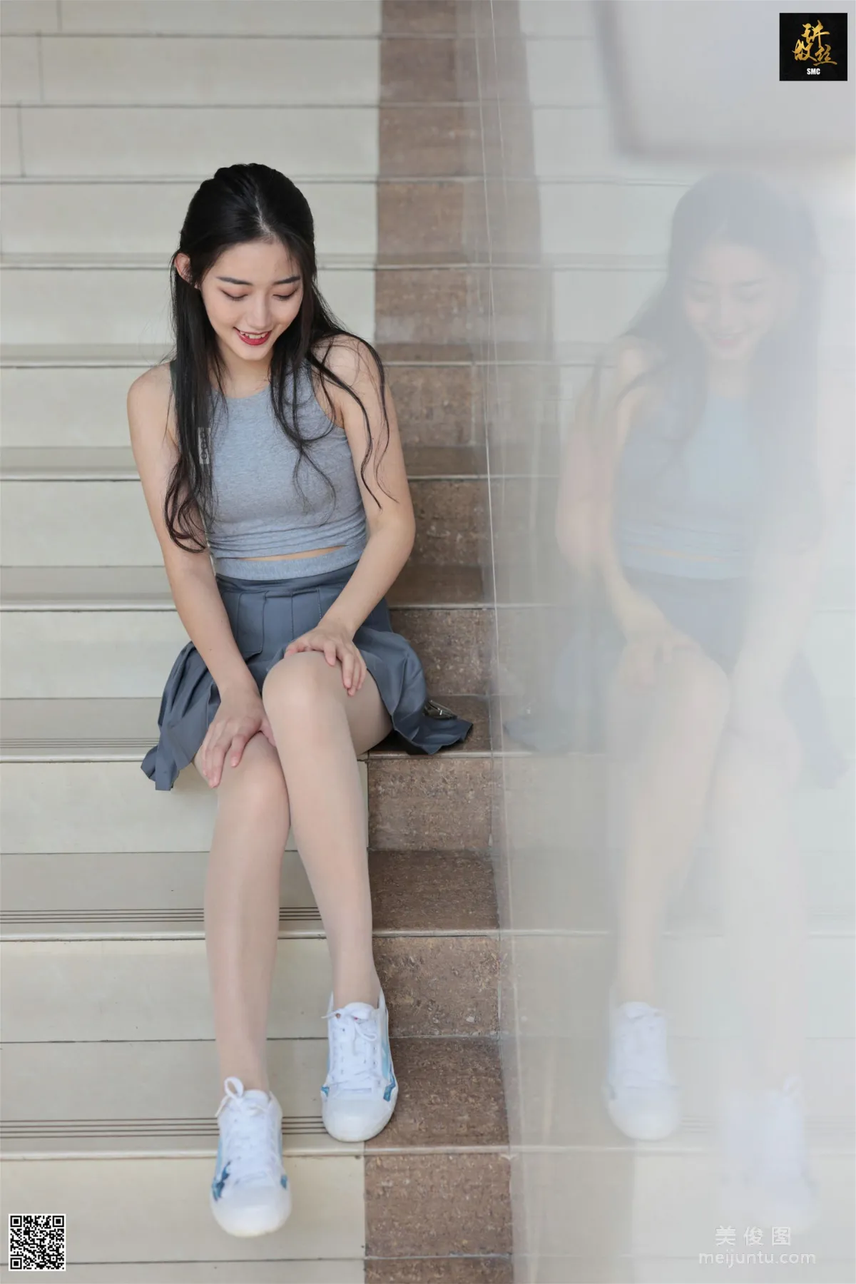 [SiMu] Close-Up Collection TX003 Shuang Shuang Campus Little Stockings Girl photo 49