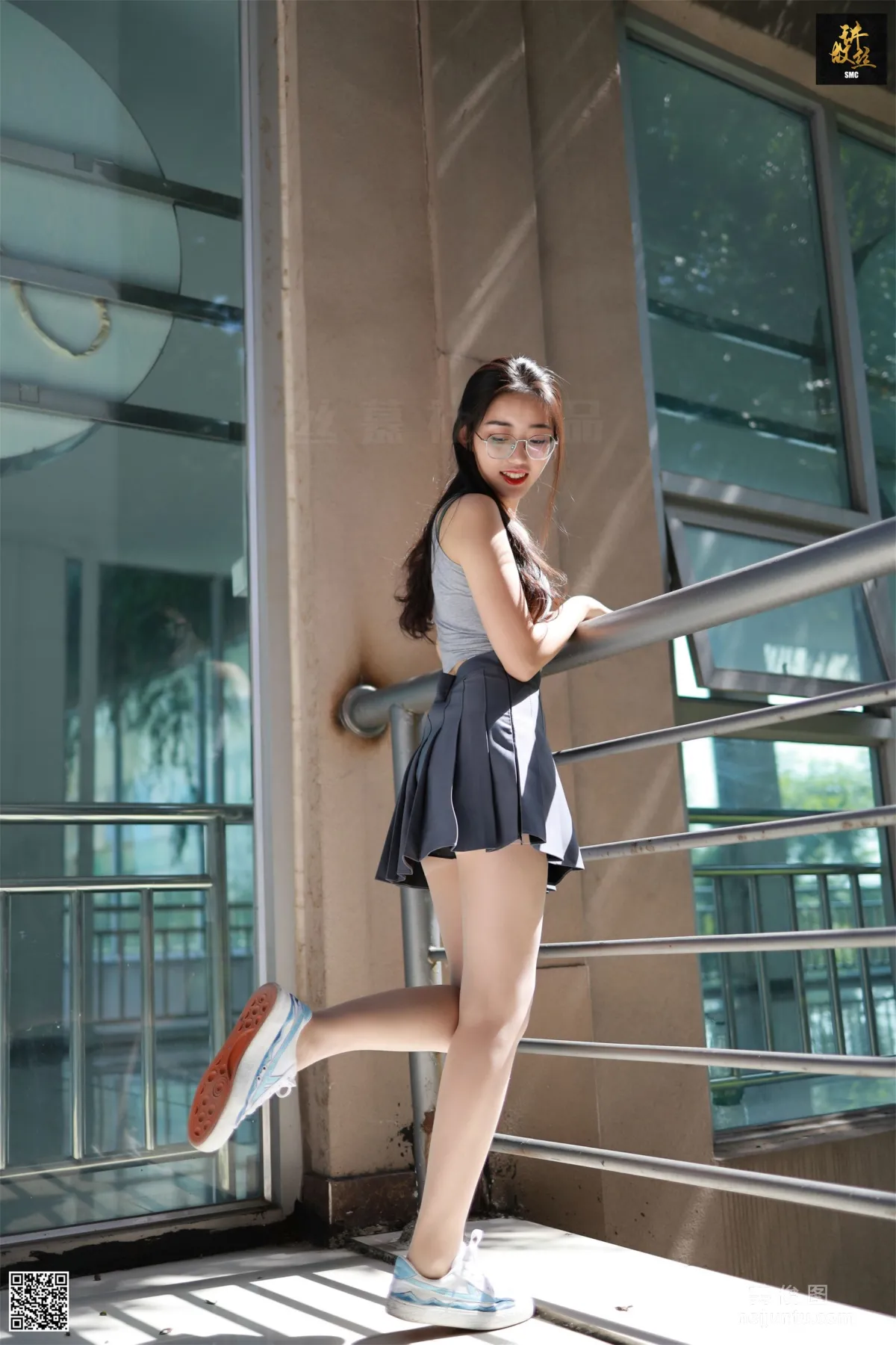 [SiMu] Close-Up Collection TX003 Shuang Shuang Campus Little Stockings Girl photo 56