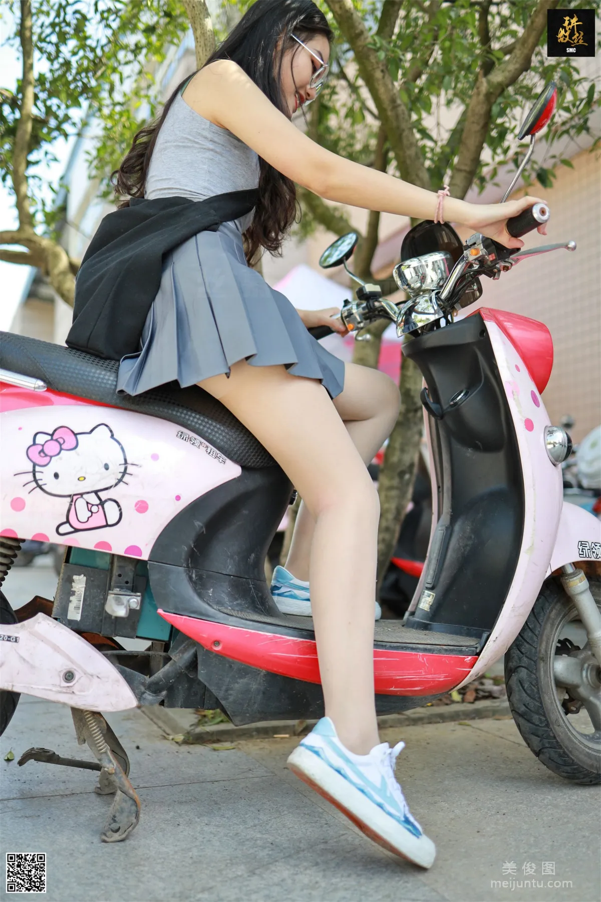 [SiMu] Close-Up Collection TX003 Shuang Shuang Campus Little Stockings Girl photo 24