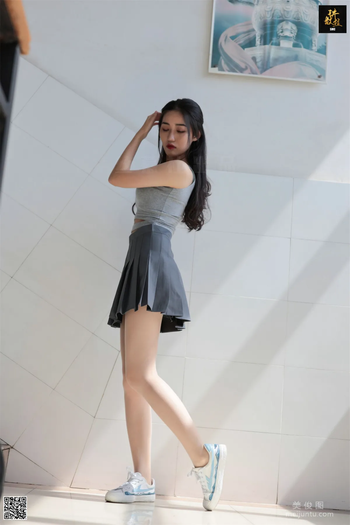 [SiMu] Close-Up Collection TX003 Shuang Shuang Campus Little Stockings Girl photo 48
