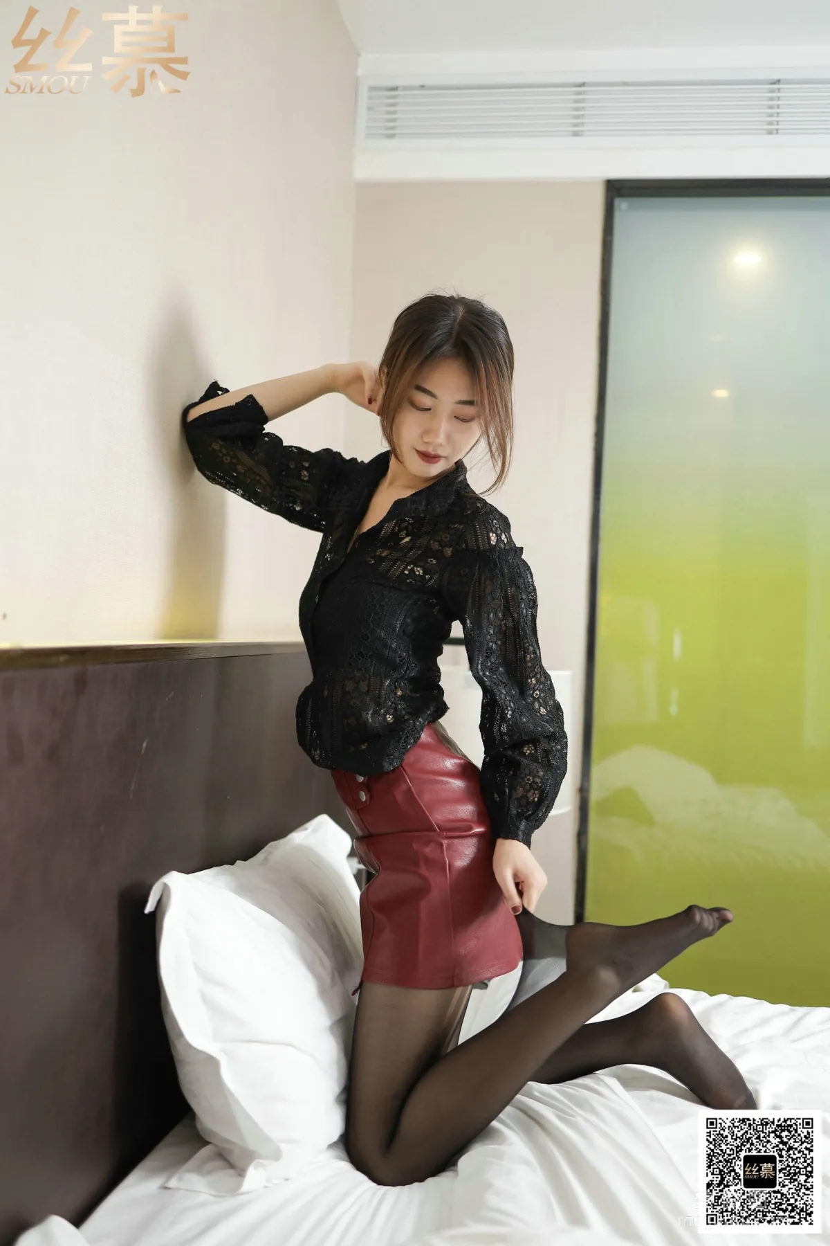 [丝慕] SM397 天天一元 米朵《皮裙里的秘密》32