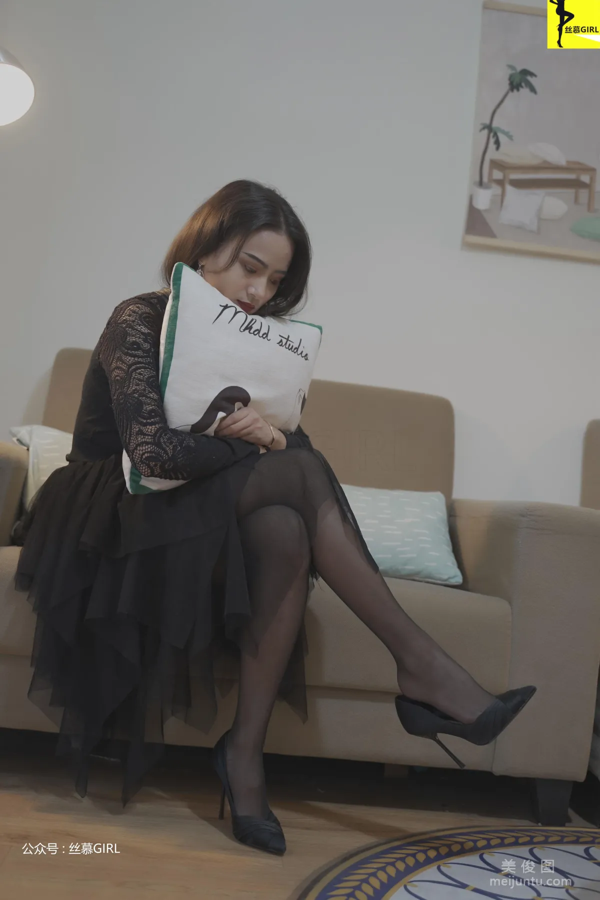 [丝慕] 第026期 静静&Miya 《白里黑还是黑里白》19