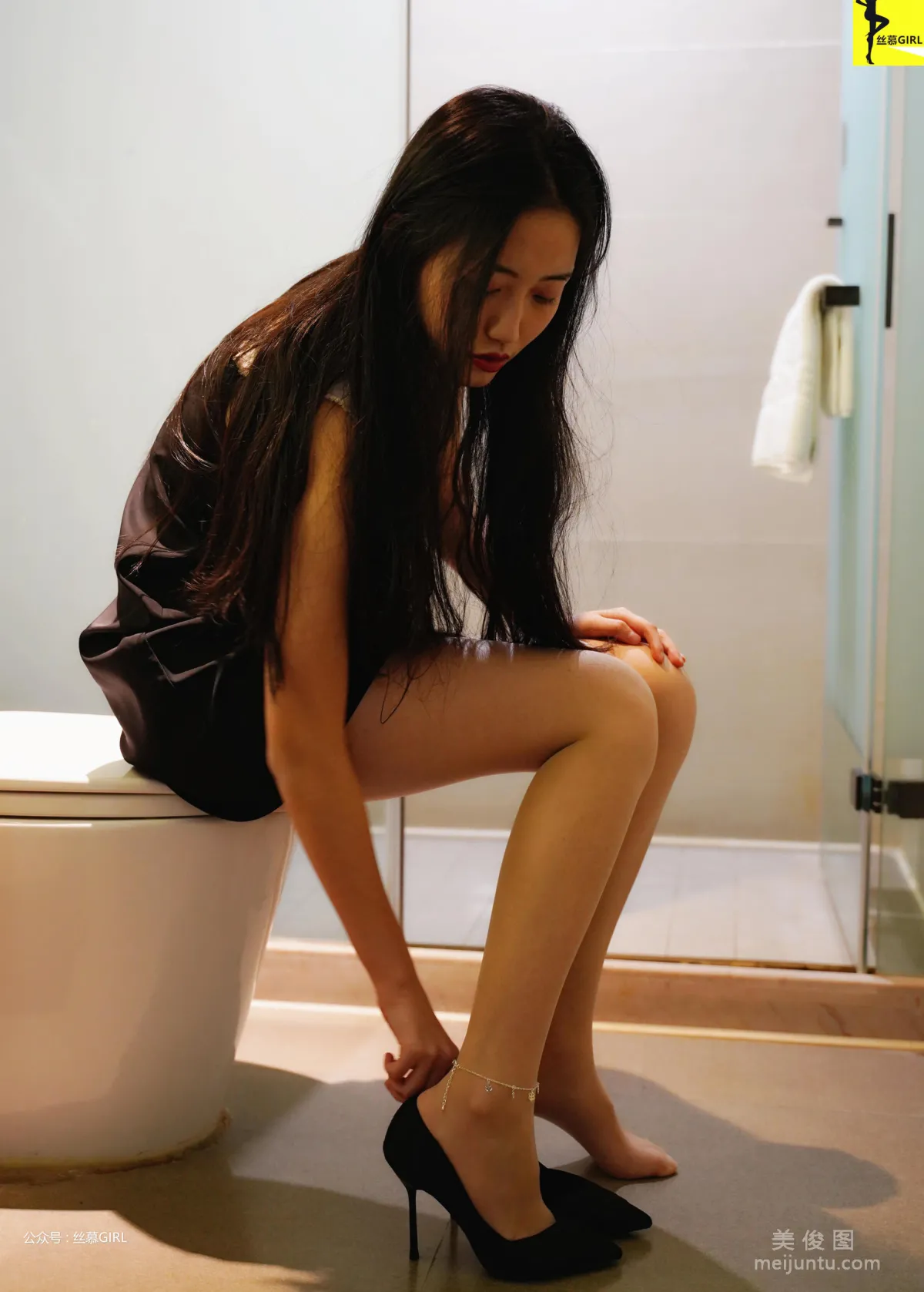 [SiMu] Issue 038 Shuang Shuang, Shuang Shuang's Little Black Dress photo 59