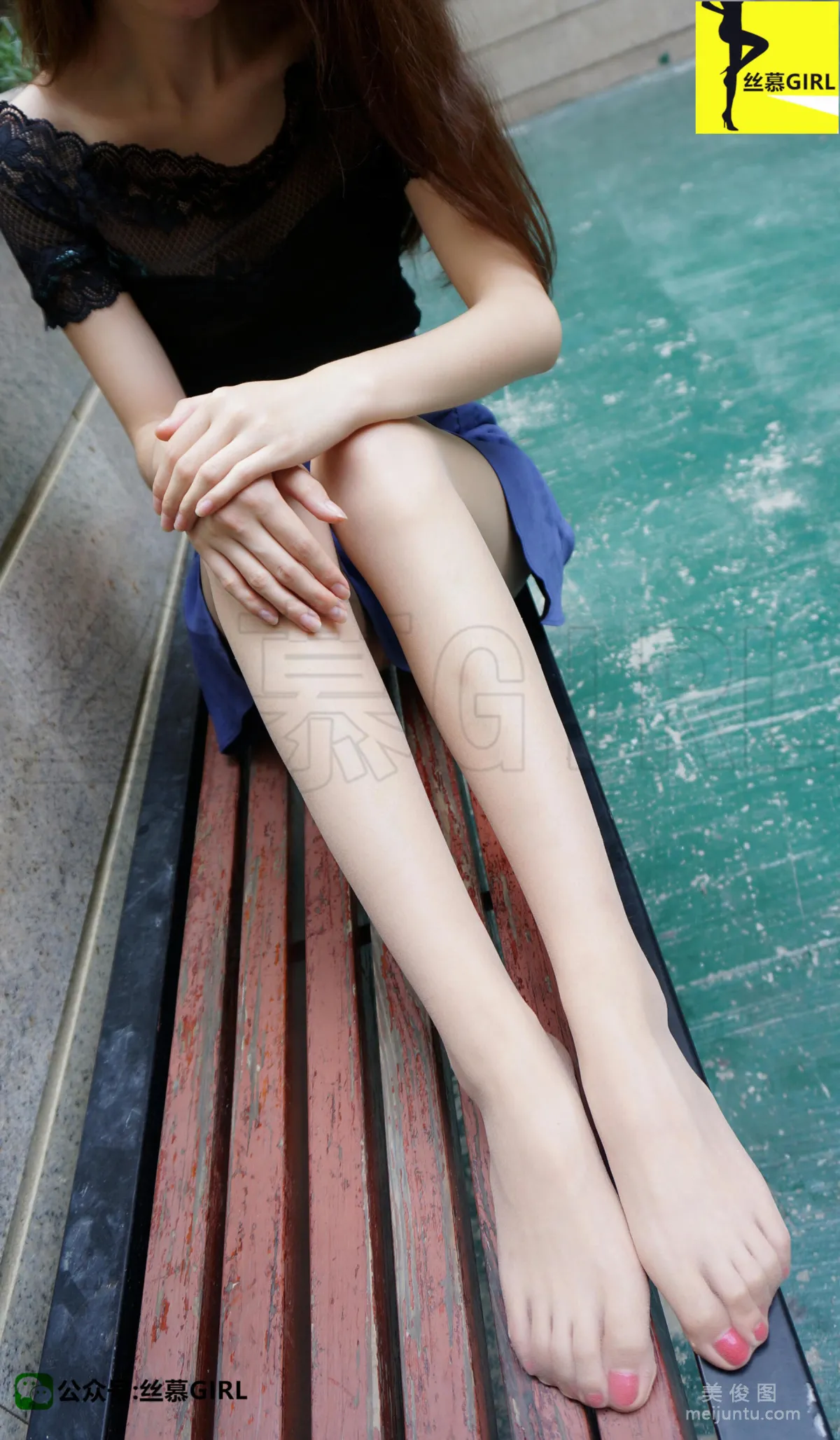 [SiMu] Issue 001 Qiuqiu 'Flesh-Colored Stockings on the Tail of Summer' photo 44