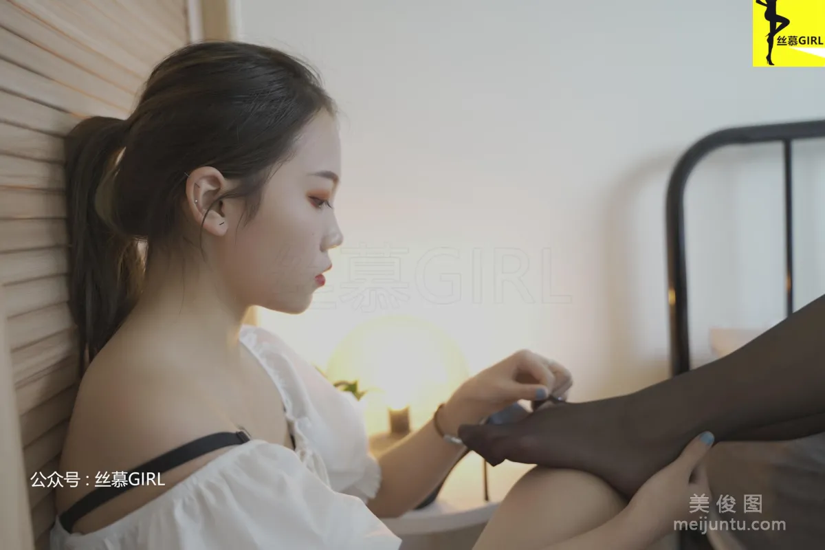 [丝慕] 第026期 静静&Miya 《白里黑还是黑里白》66