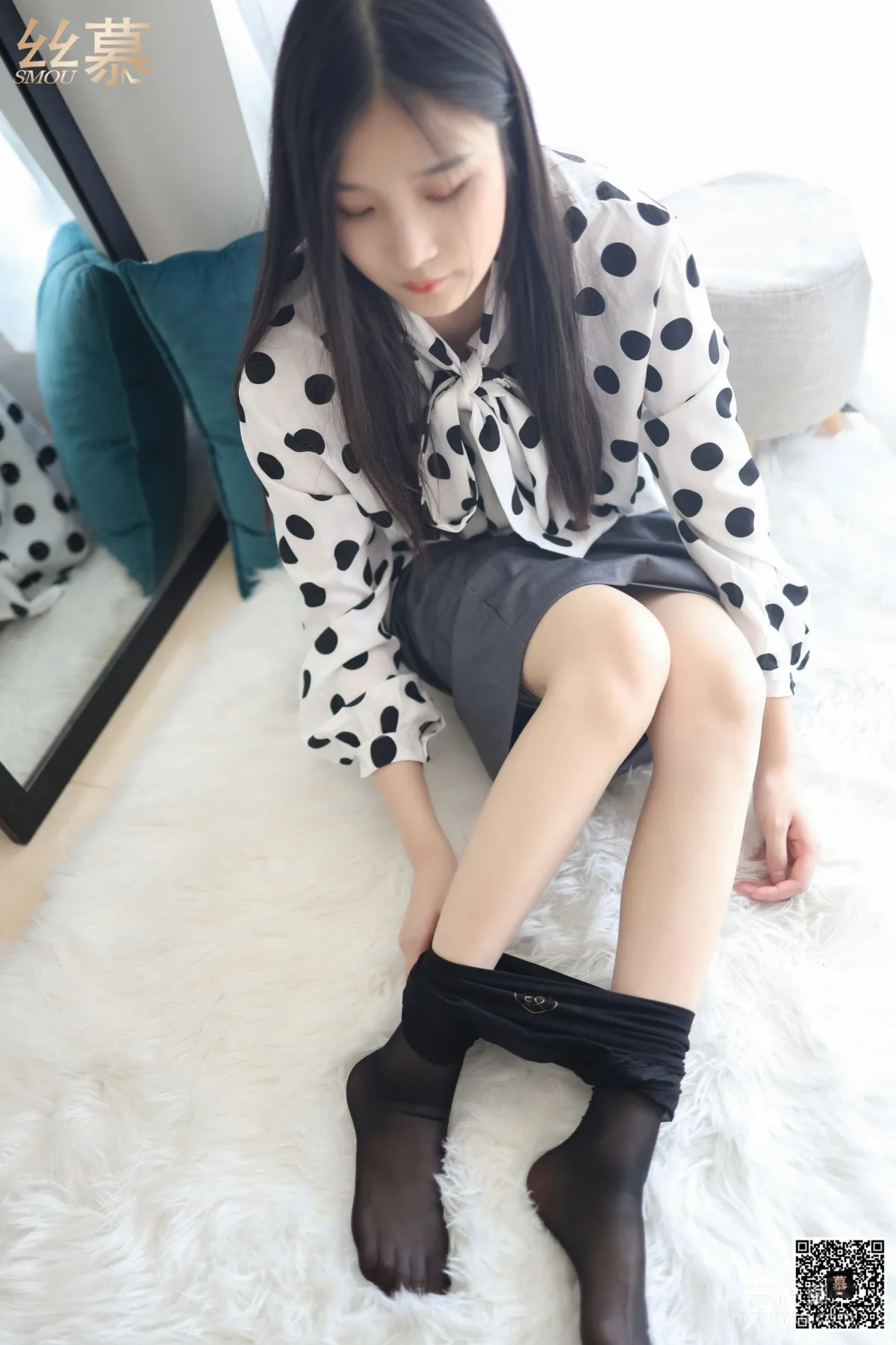 [丝慕] 特写集TX045 熙熙 《黑丝故事》24
