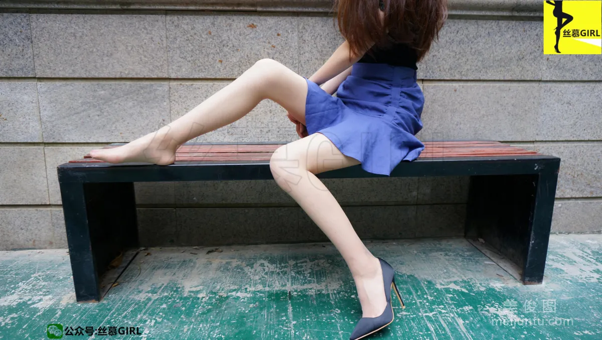 [SiMu] Issue 001 Qiuqiu 'Flesh-Colored Stockings on the Tail of Summer' photo 35