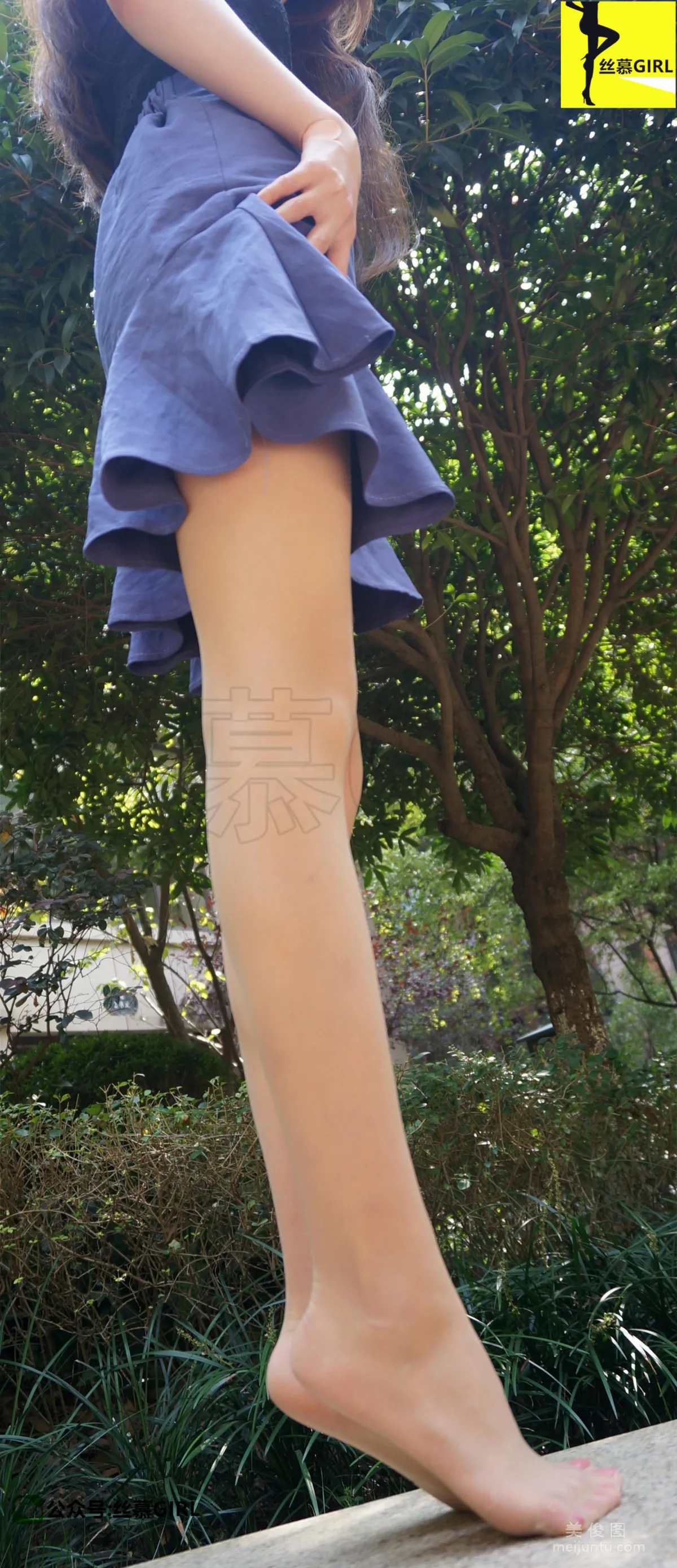 [SiMu] Issue 001 Qiuqiu 'Flesh-Colored Stockings on the Tail of Summer' photo 74