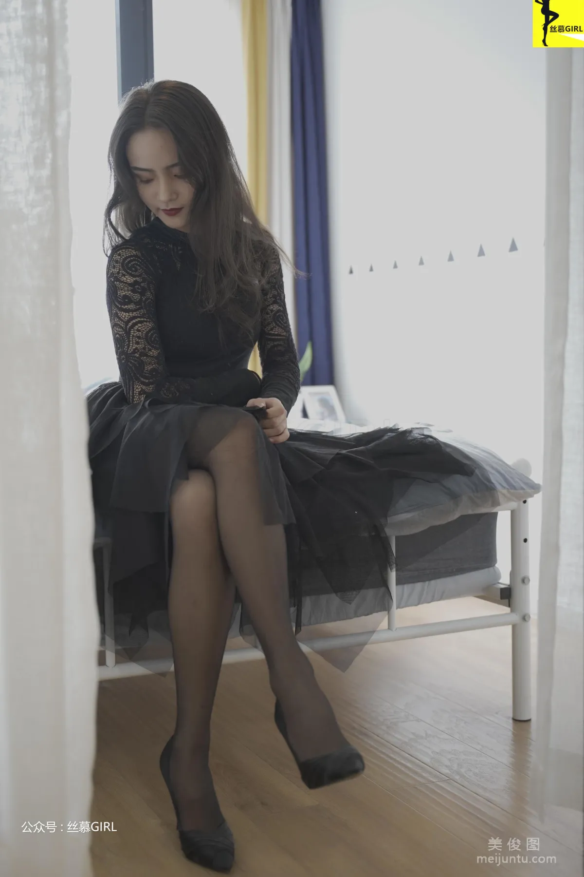[丝慕] 第026期 静静&Miya 《白里黑还是黑里白》11