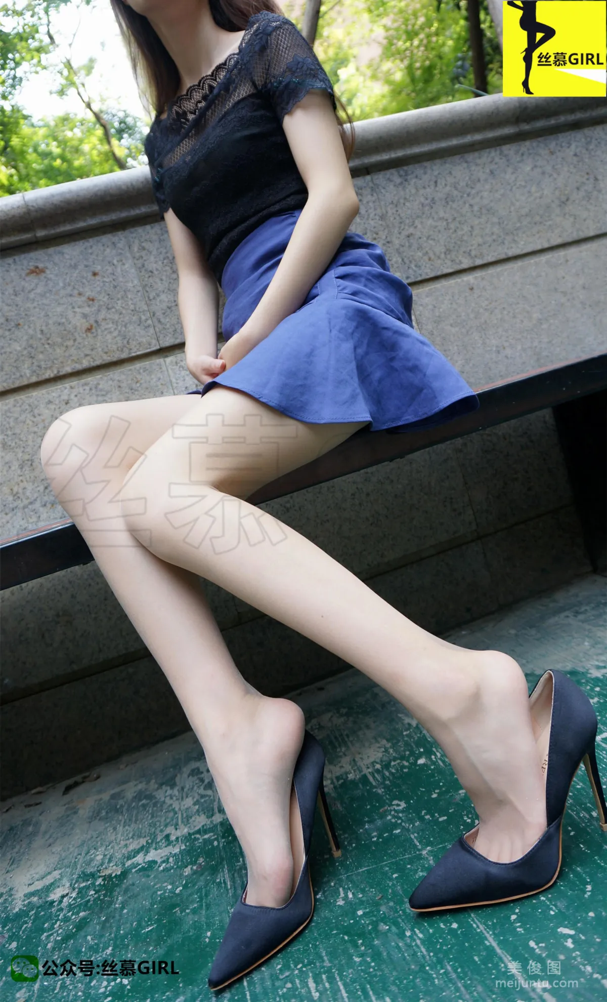 [SiMu] Issue 001 Qiuqiu 'Flesh-Colored Stockings on the Tail of Summer' photo 49