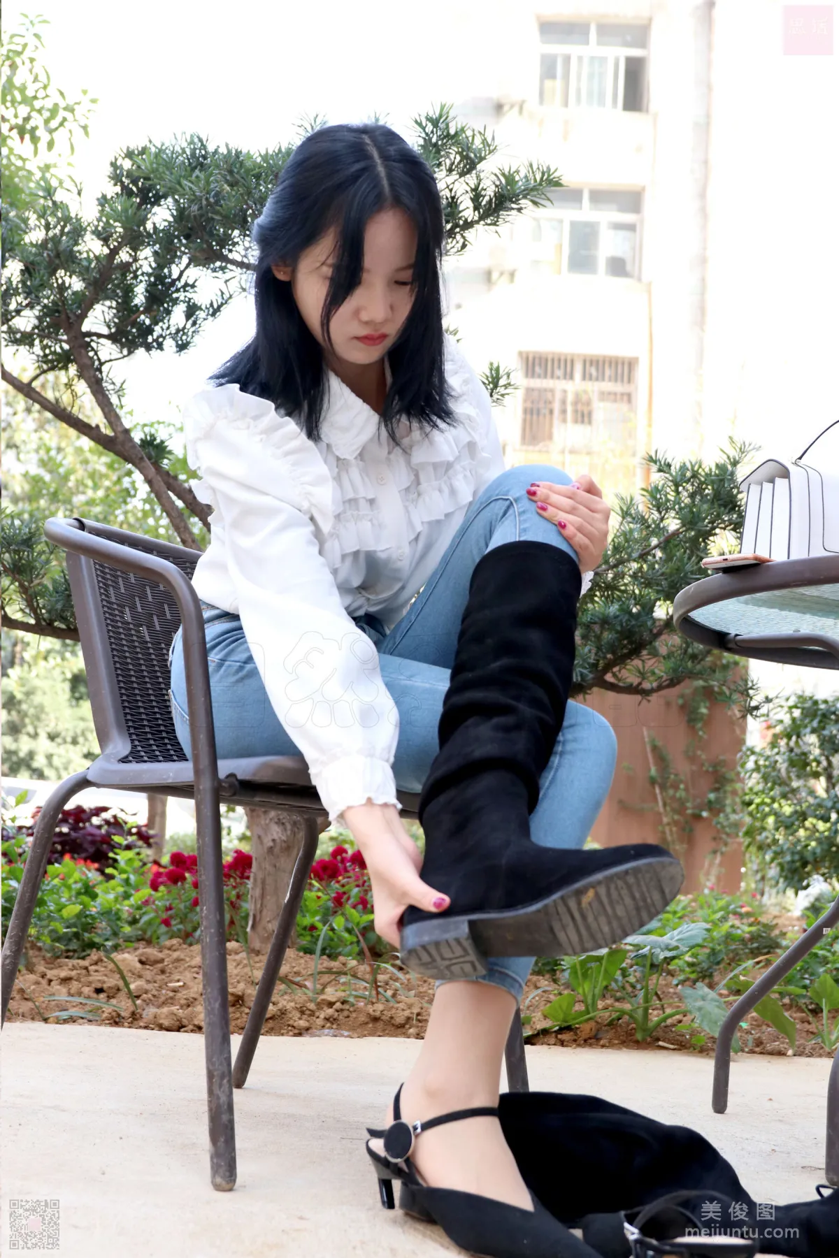 [思話SiHua] SH035 小表妹 - 愛穿絲襪的鄉下表妹 12