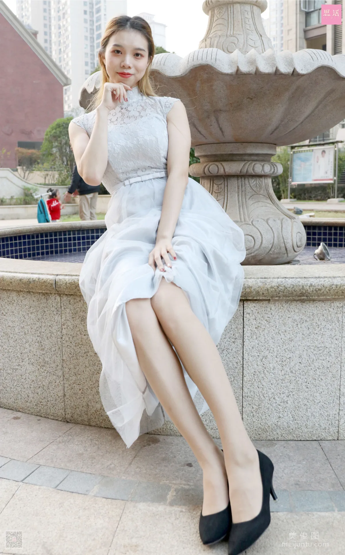 [SiHua] SH034 Xiao Qiao, The Little Bridesmaid Lost in the Garden photo 56