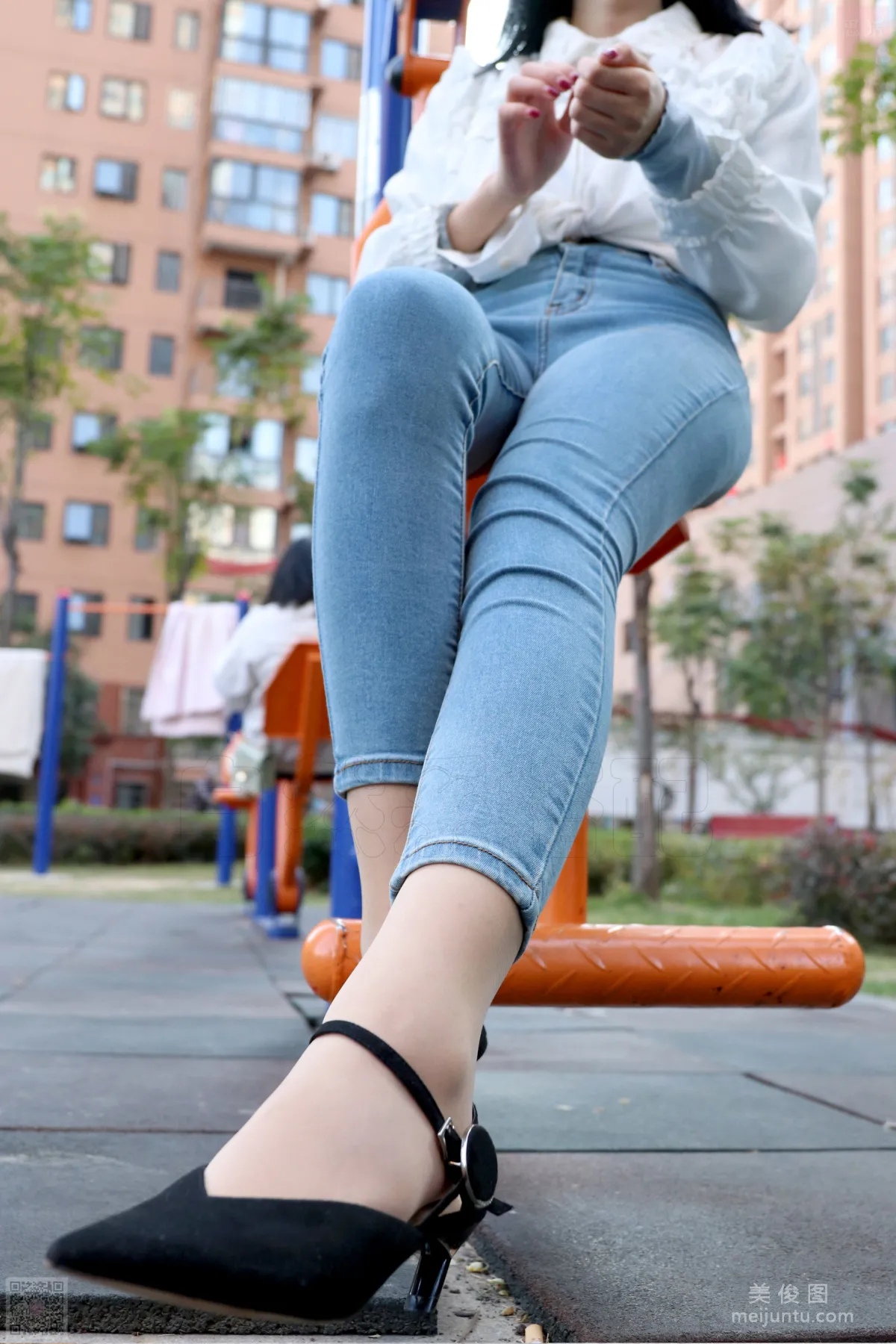 [思話SiHua] SH035 小表妹 - 愛穿絲襪的鄉下表妹 73