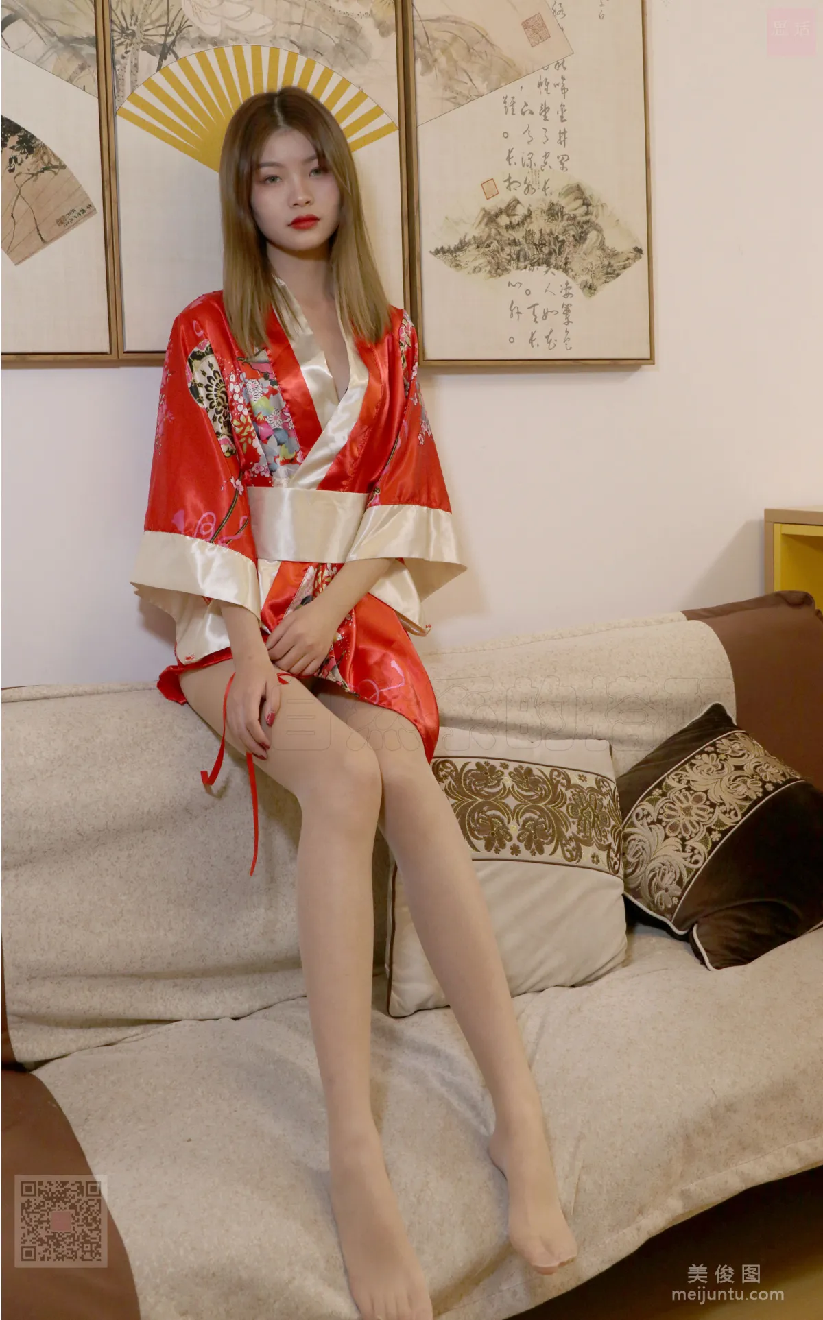[SiHua] SH055 Ke Le, Ke Le's Kimono Arrives photo 13
