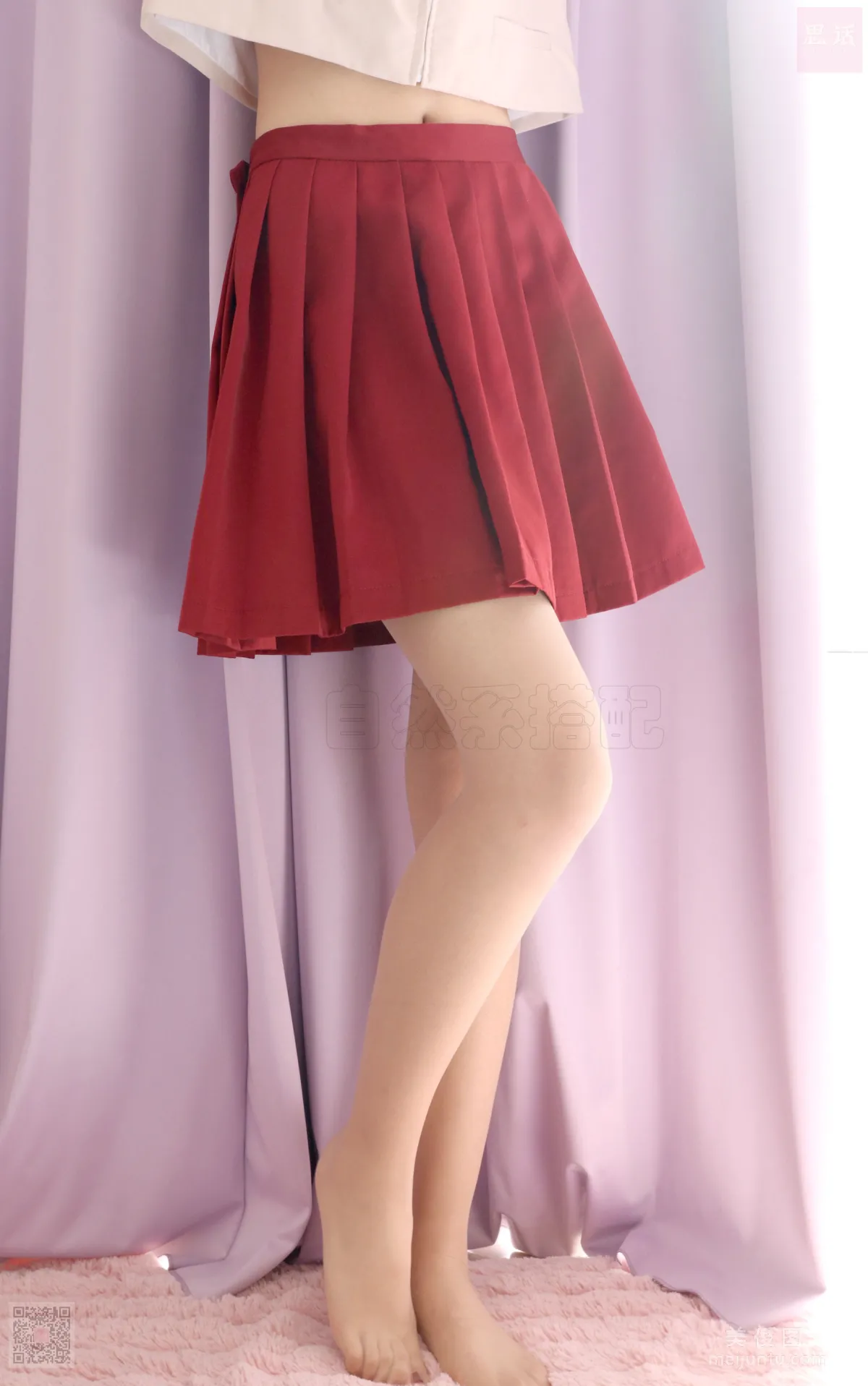 [思話SiHua] SH038 瑤瑤 - 薄絲襪的JK少女 24