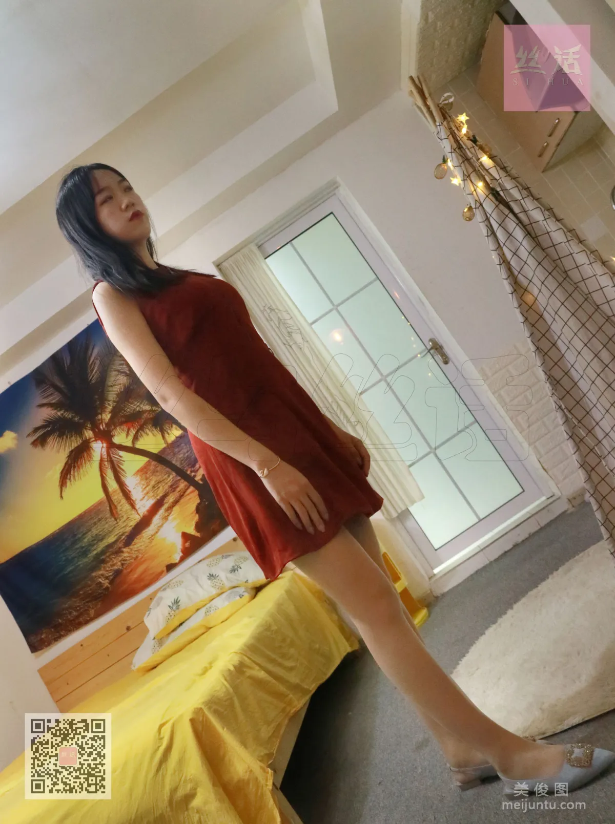 [SiHua] SH001 Zi Qi - Junior Girl's First Time photo 74