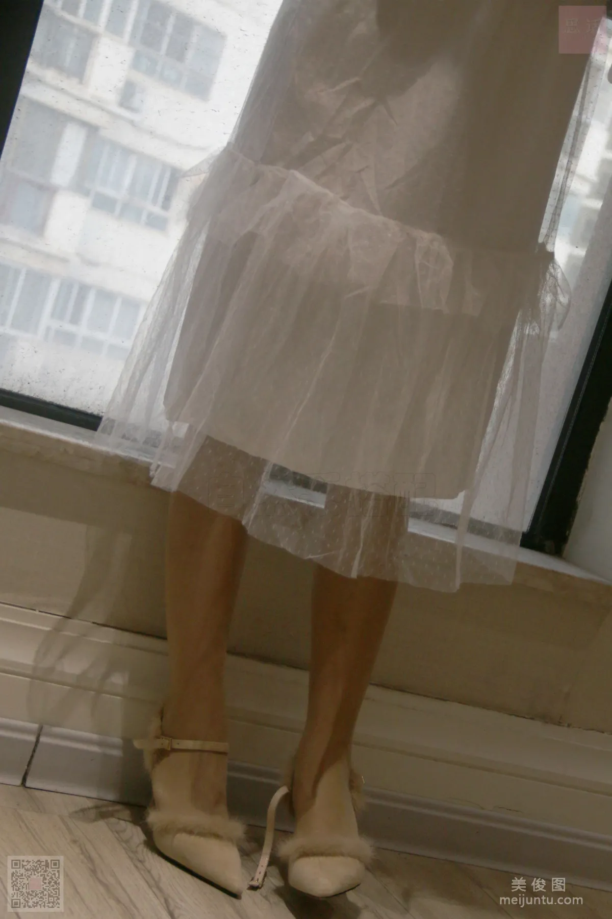 [SiHua] SH033 Zi Qi, Braided-Hair Girl in a White Dress photo 88