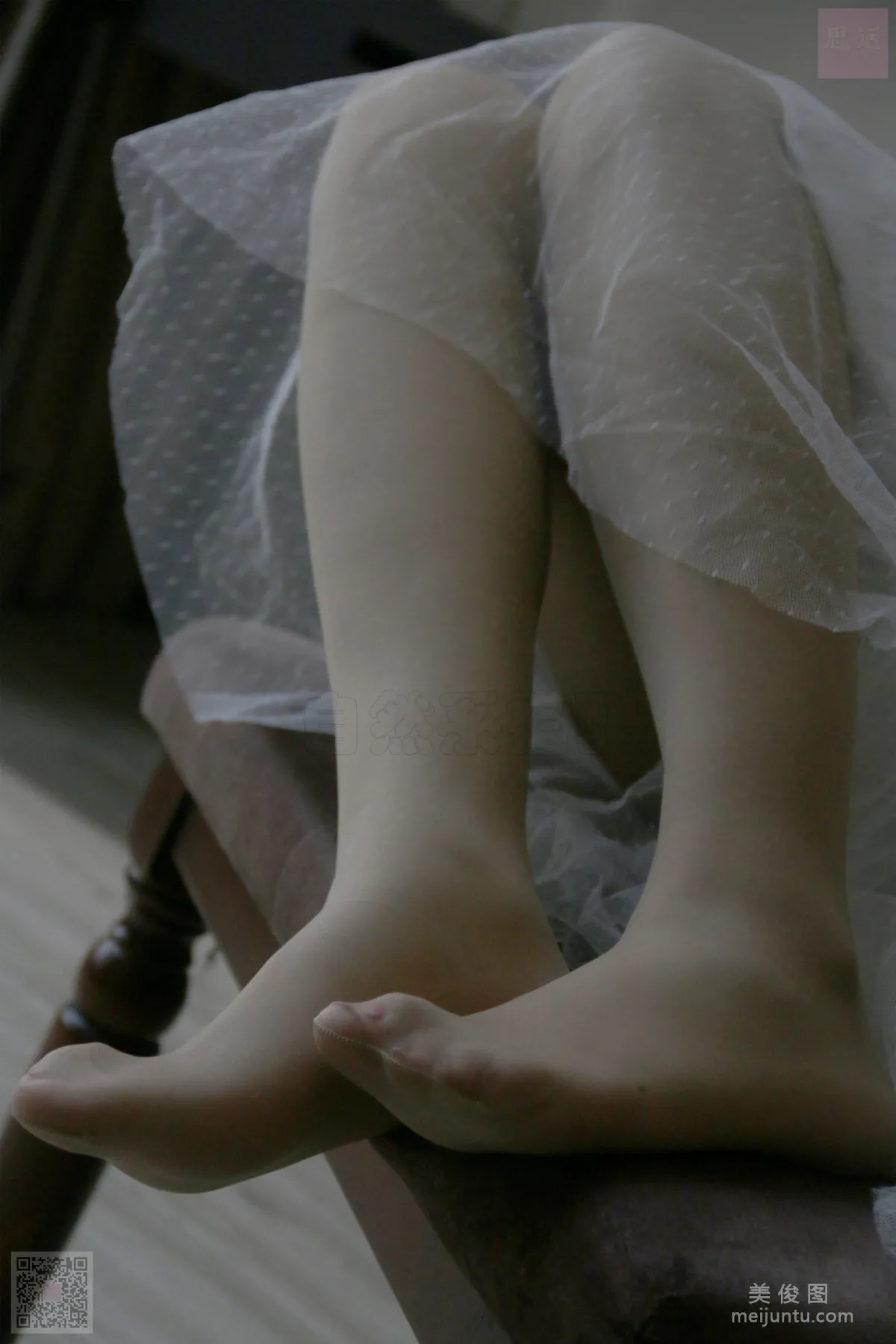 [SiHua] SH033 Zi Qi, Braided-Hair Girl in a White Dress photo 70