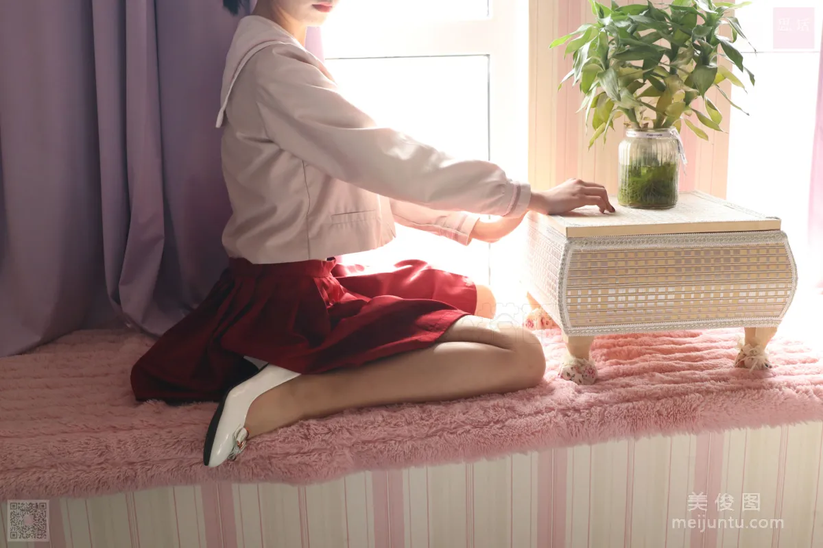 [思話SiHua] SH038 瑤瑤 - 薄絲襪的JK少女 13