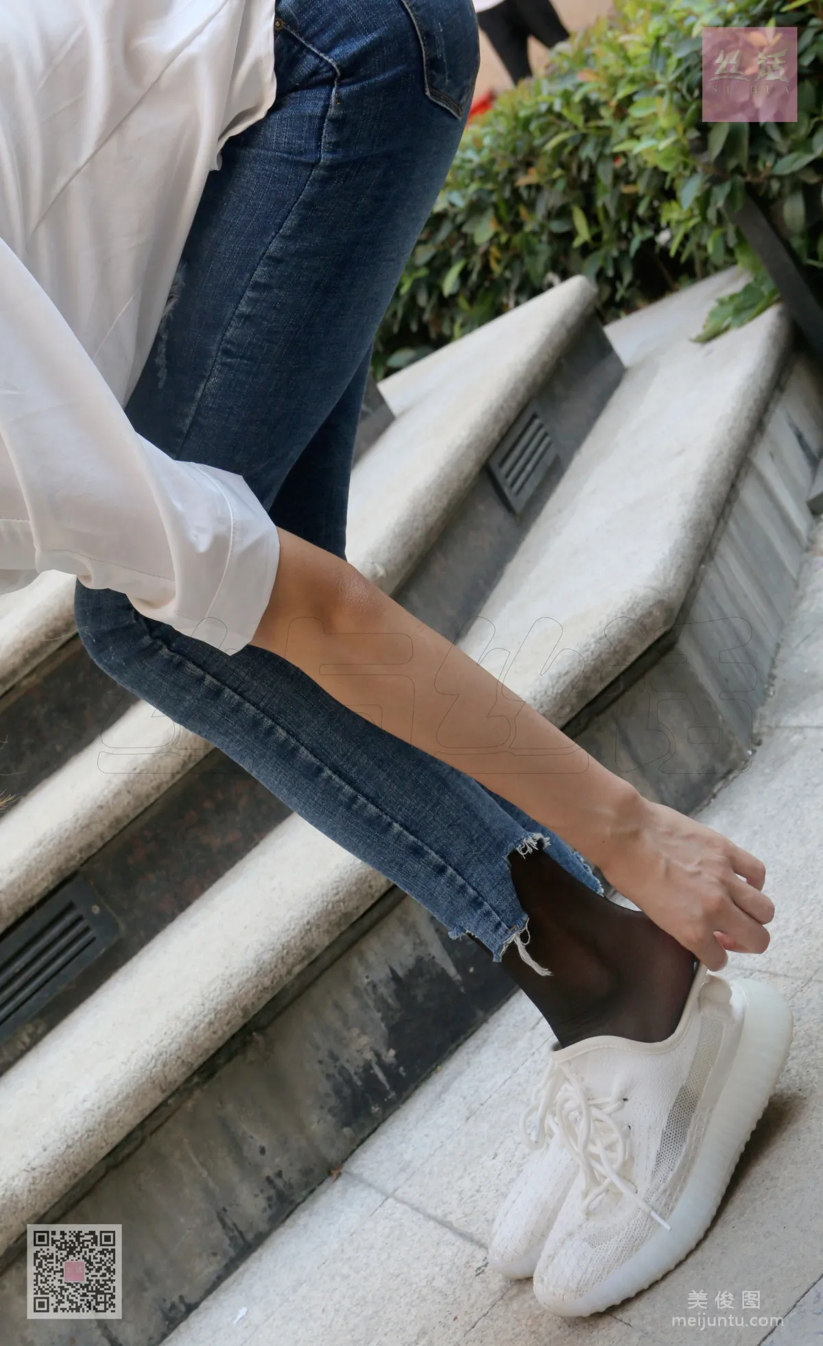 [SiHua] SH006 Jing Xian, Encountering Chris on the Pedestrian Street photo 59