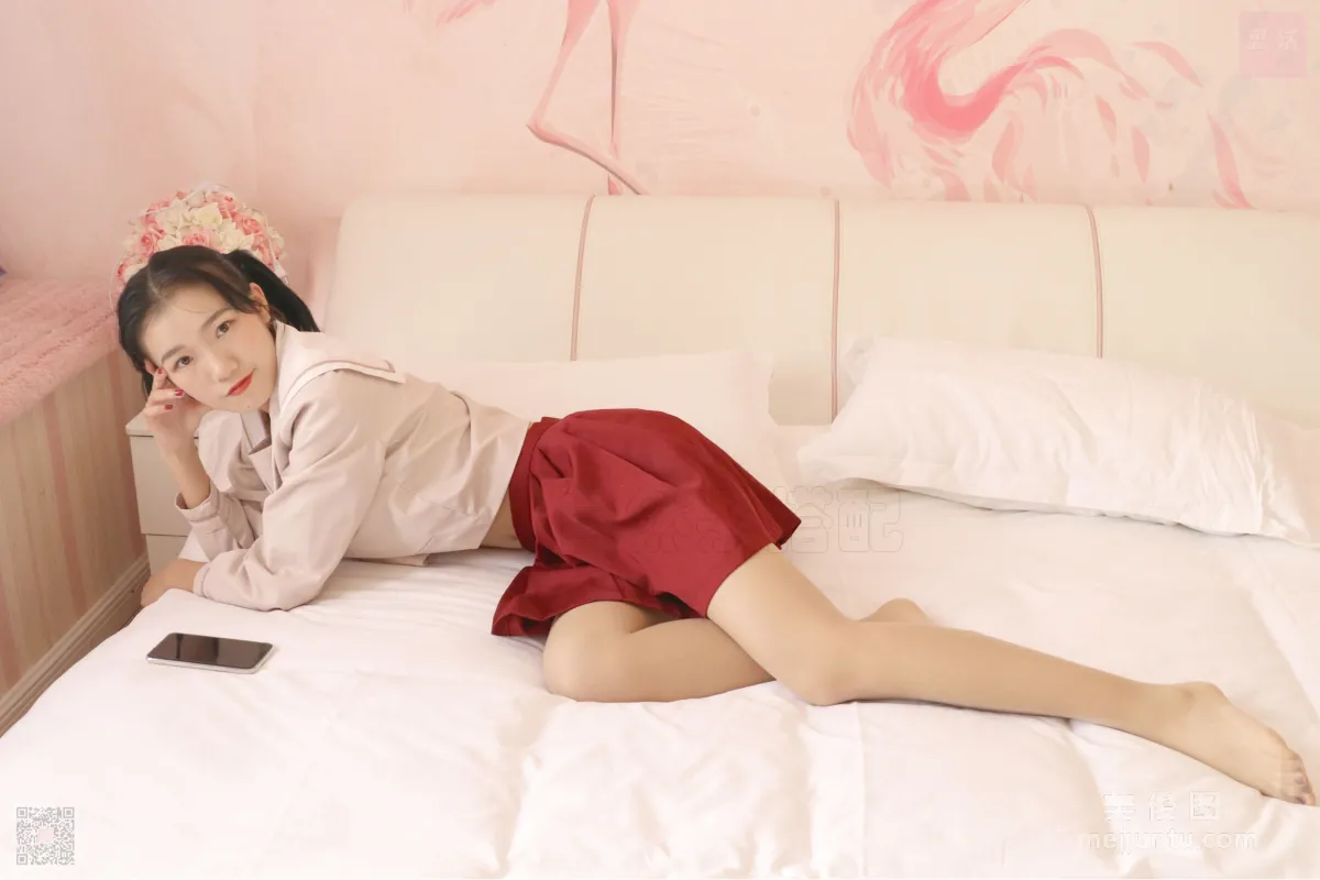 [思話SiHua] SH038 瑤瑤 - 薄絲襪的JK少女 83