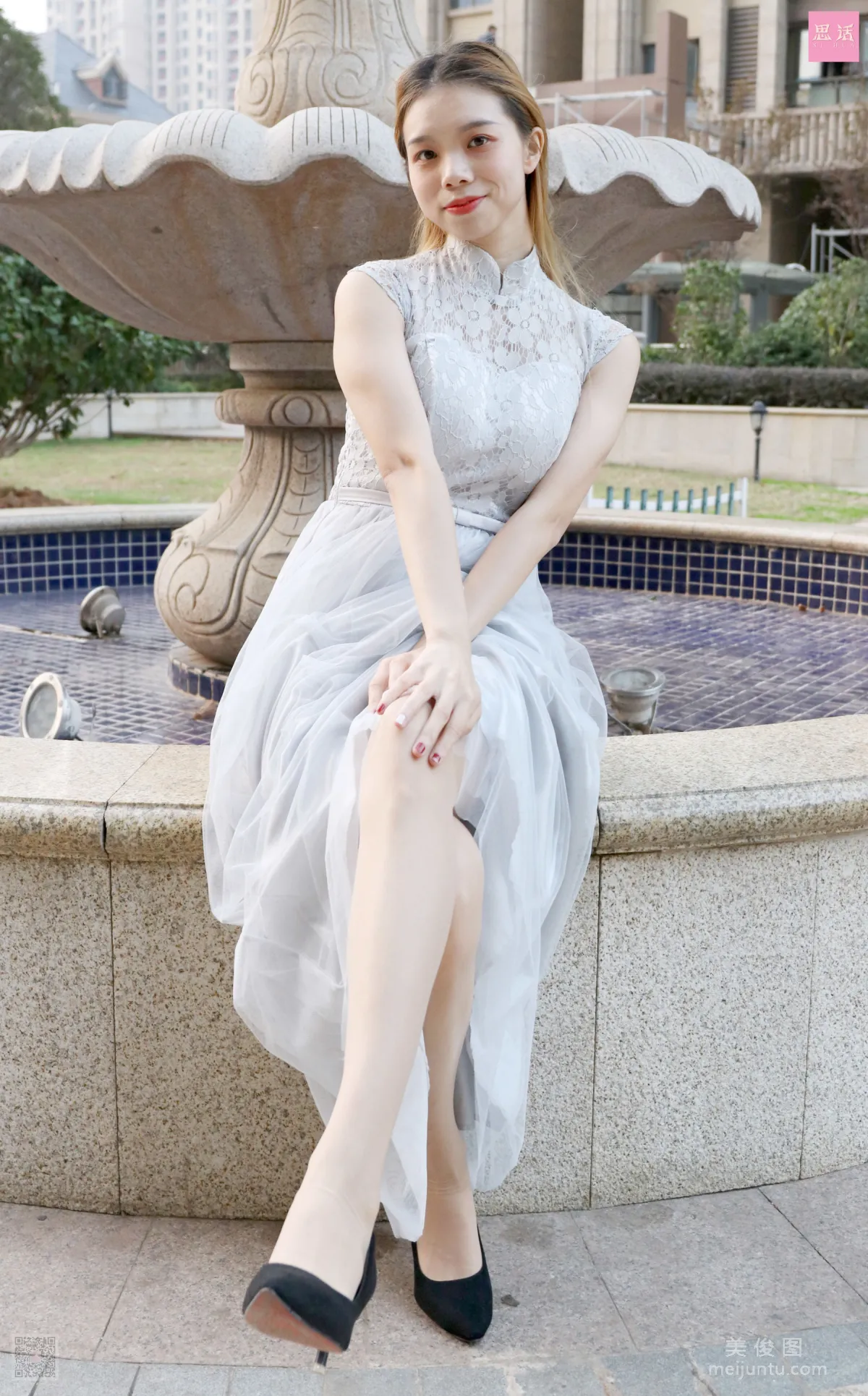 [SiHua] SH034 Xiao Qiao, The Little Bridesmaid Lost in the Garden photo 45