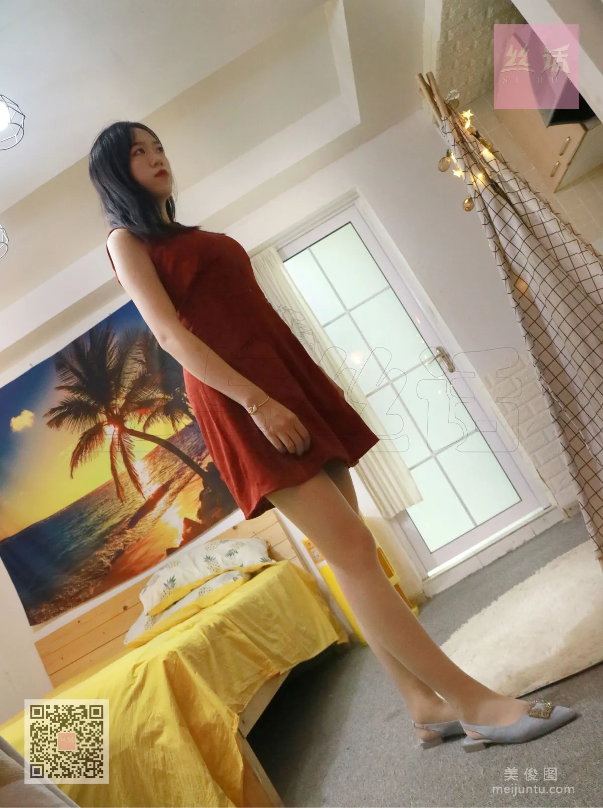 [SiHua] SH001 Zi Qi - Junior Girl's First Time photo 75