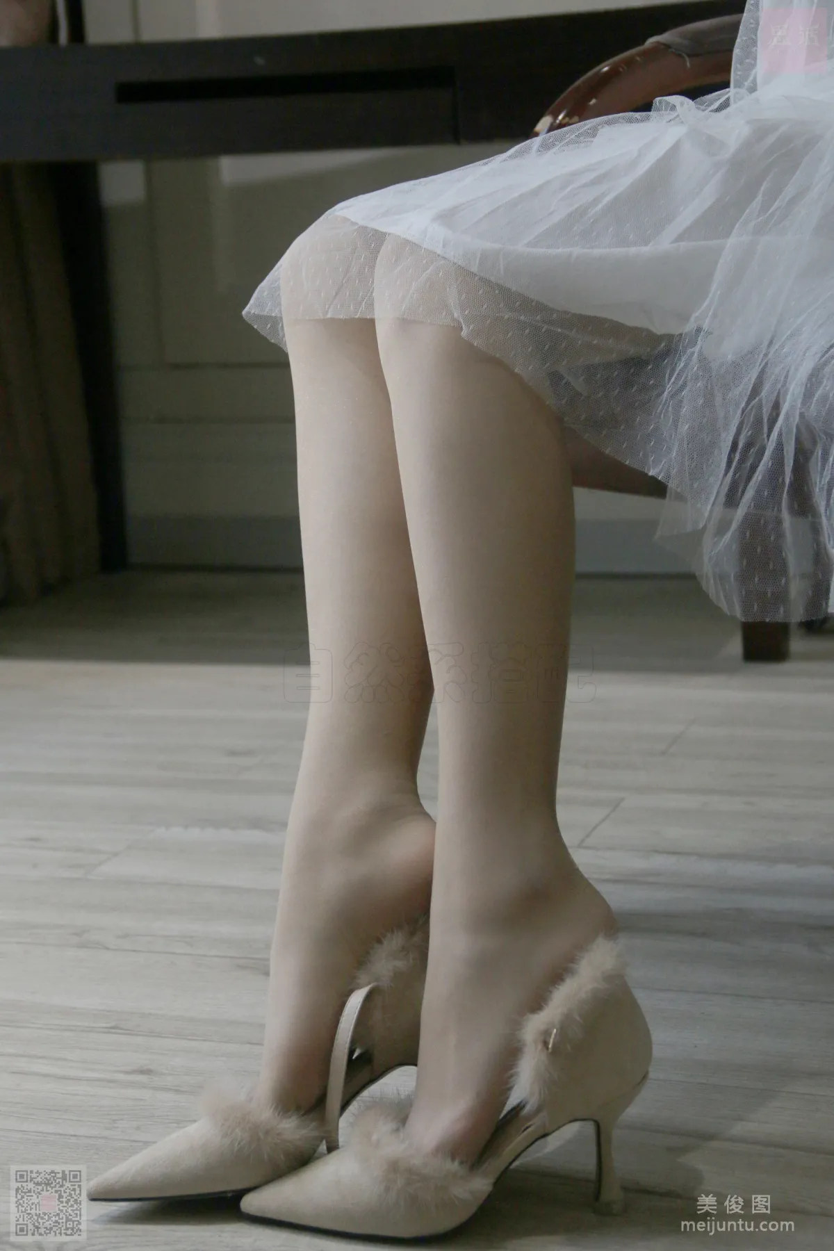 [SiHua] SH033 Zi Qi, Braided-Hair Girl in a White Dress photo 43