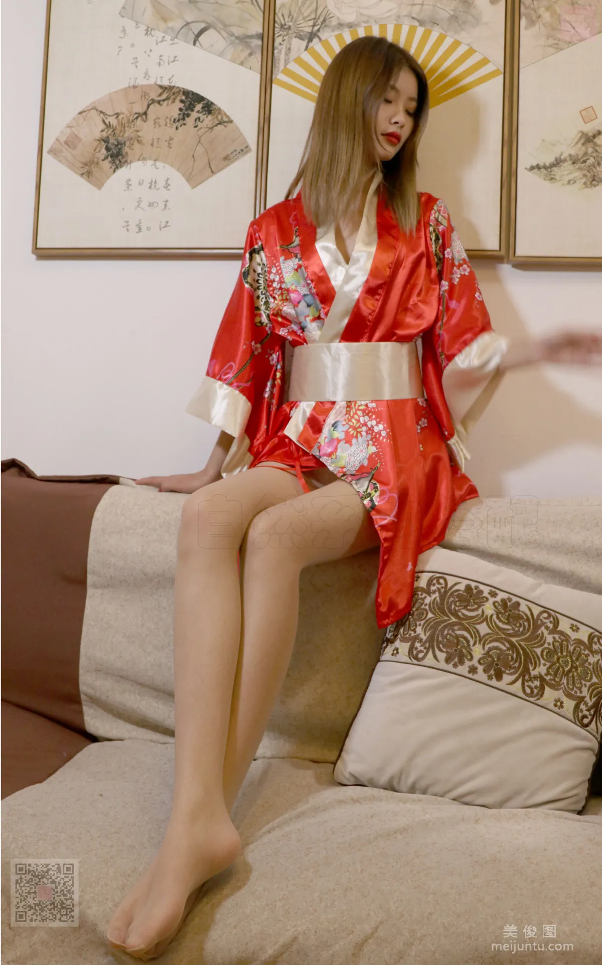 [SiHua] SH055 Ke Le, Ke Le's Kimono Arrives photo 14