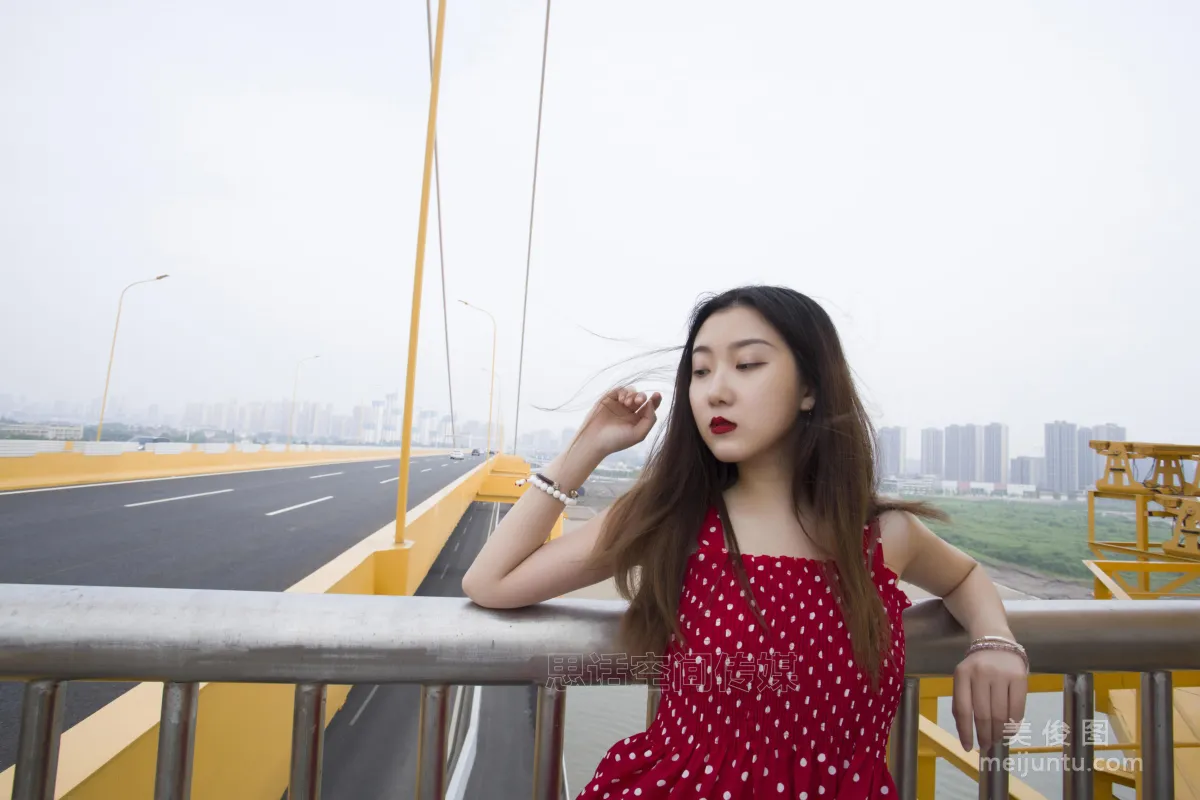 [SiHua] SH125 Lu Lu - Yangtze River Bridge Mysterious Red Dress photo 16