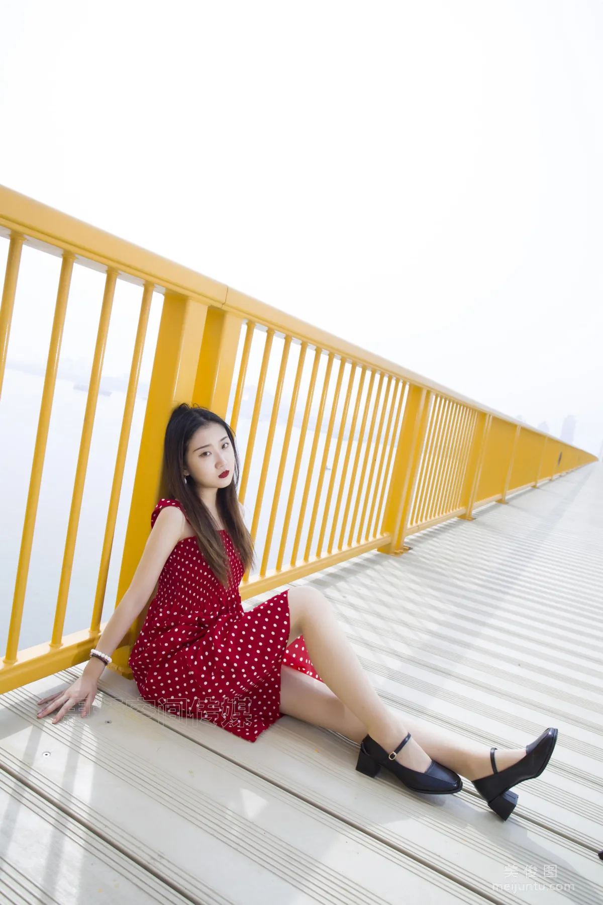 [SiHua] SH125 Lu Lu - Yangtze River Bridge Mysterious Red Dress photo 32