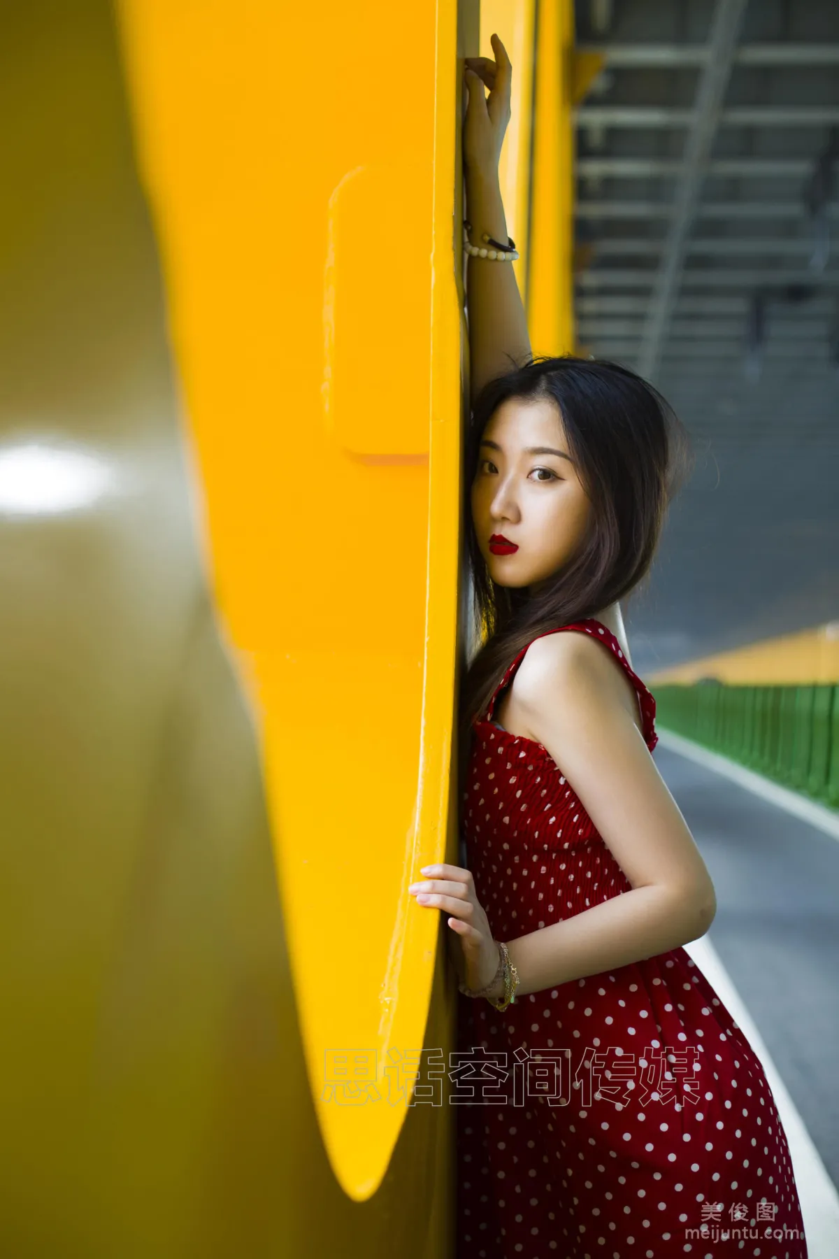 [SiHua] SH125 Lu Lu - Yangtze River Bridge Mysterious Red Dress photo 42