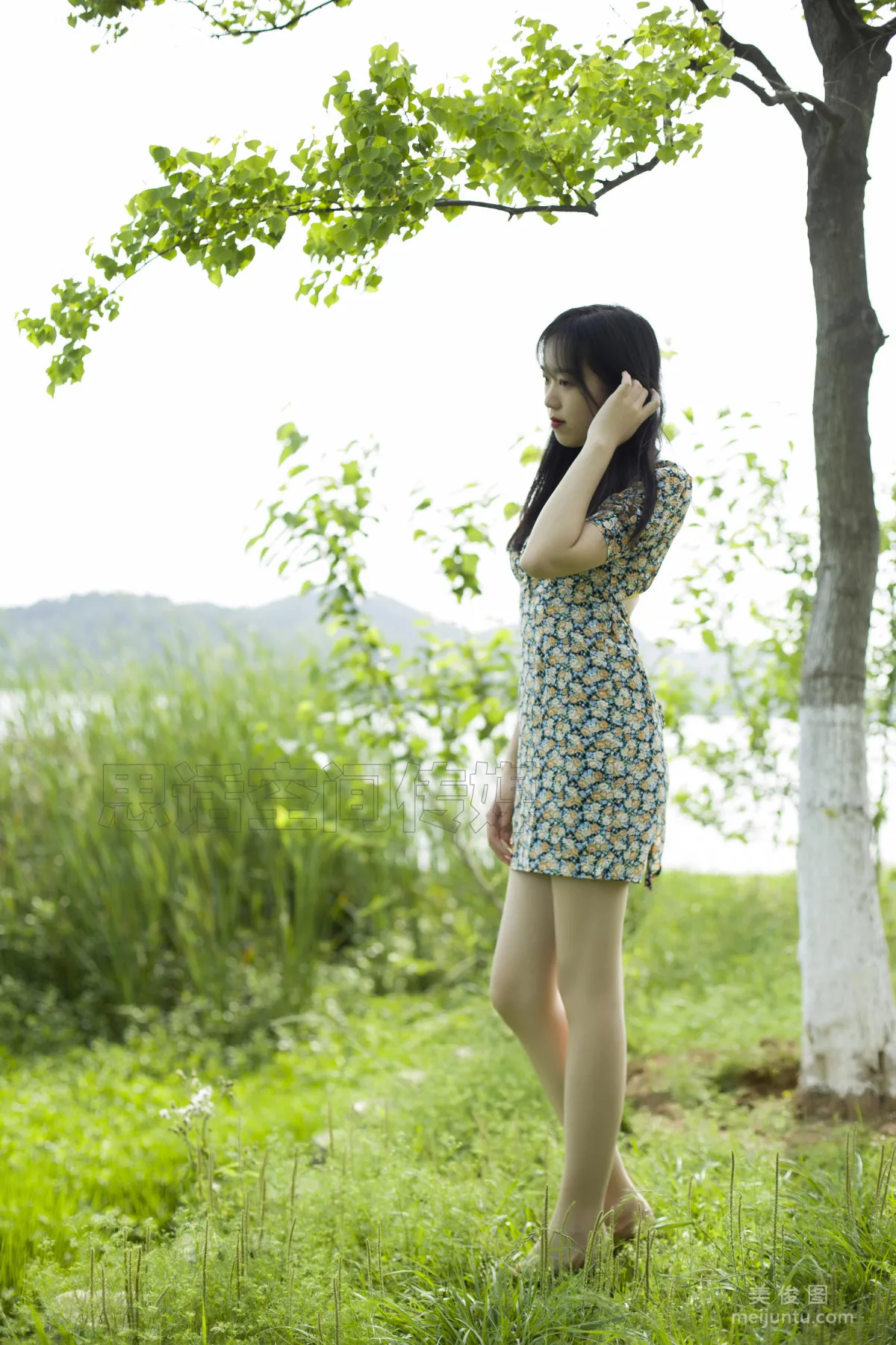[思話SiHua] SH121 子琦 - 綠林碎花 31