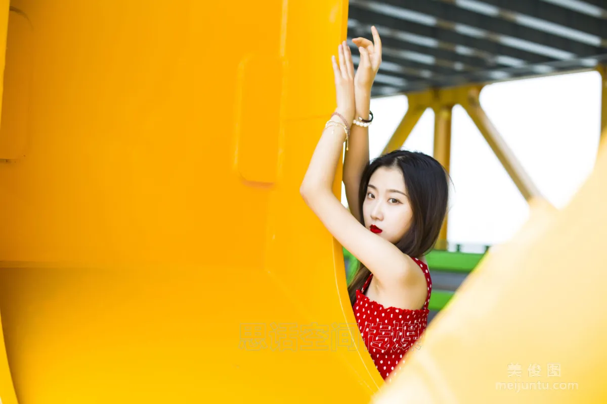 [SiHua] SH125 Lu Lu - Yangtze River Bridge Mysterious Red Dress photo 41