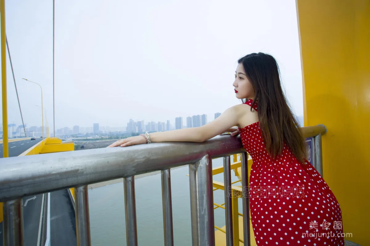 [SiHua] SH125 Lu Lu - Yangtze River Bridge Mysterious Red Dress photo 19
