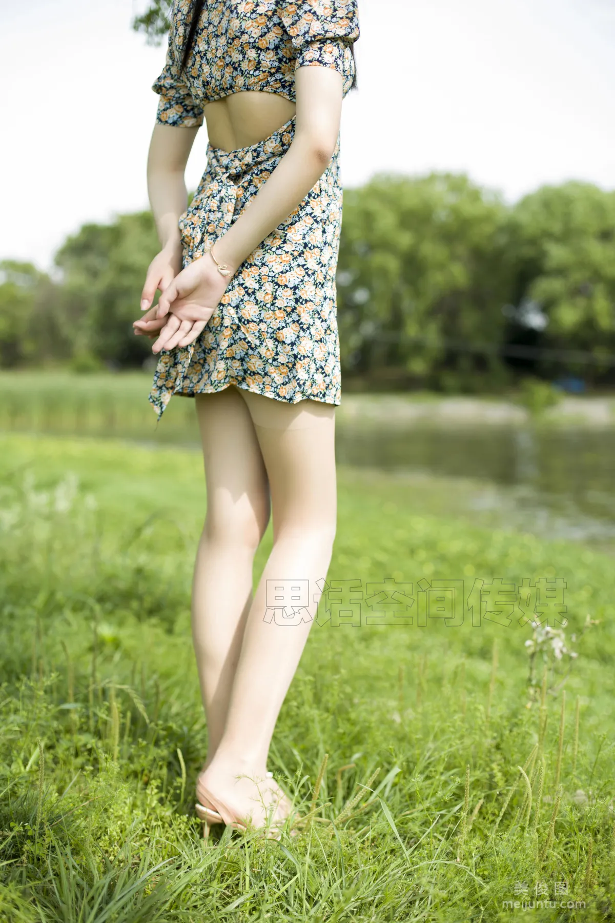[思話SiHua] SH121 子琦 - 綠林碎花 32