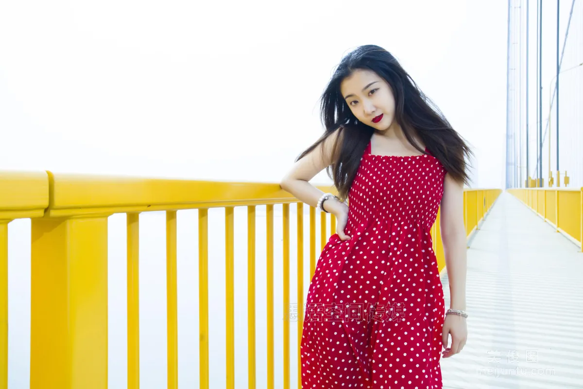 [SiHua] SH125 Lu Lu - Yangtze River Bridge Mysterious Red Dress photo 25