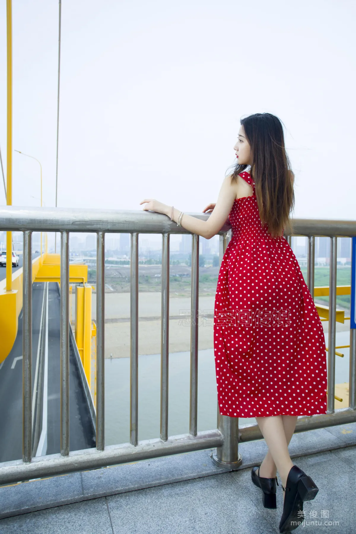 [SiHua] SH125 Lu Lu - Yangtze River Bridge Mysterious Red Dress photo 20